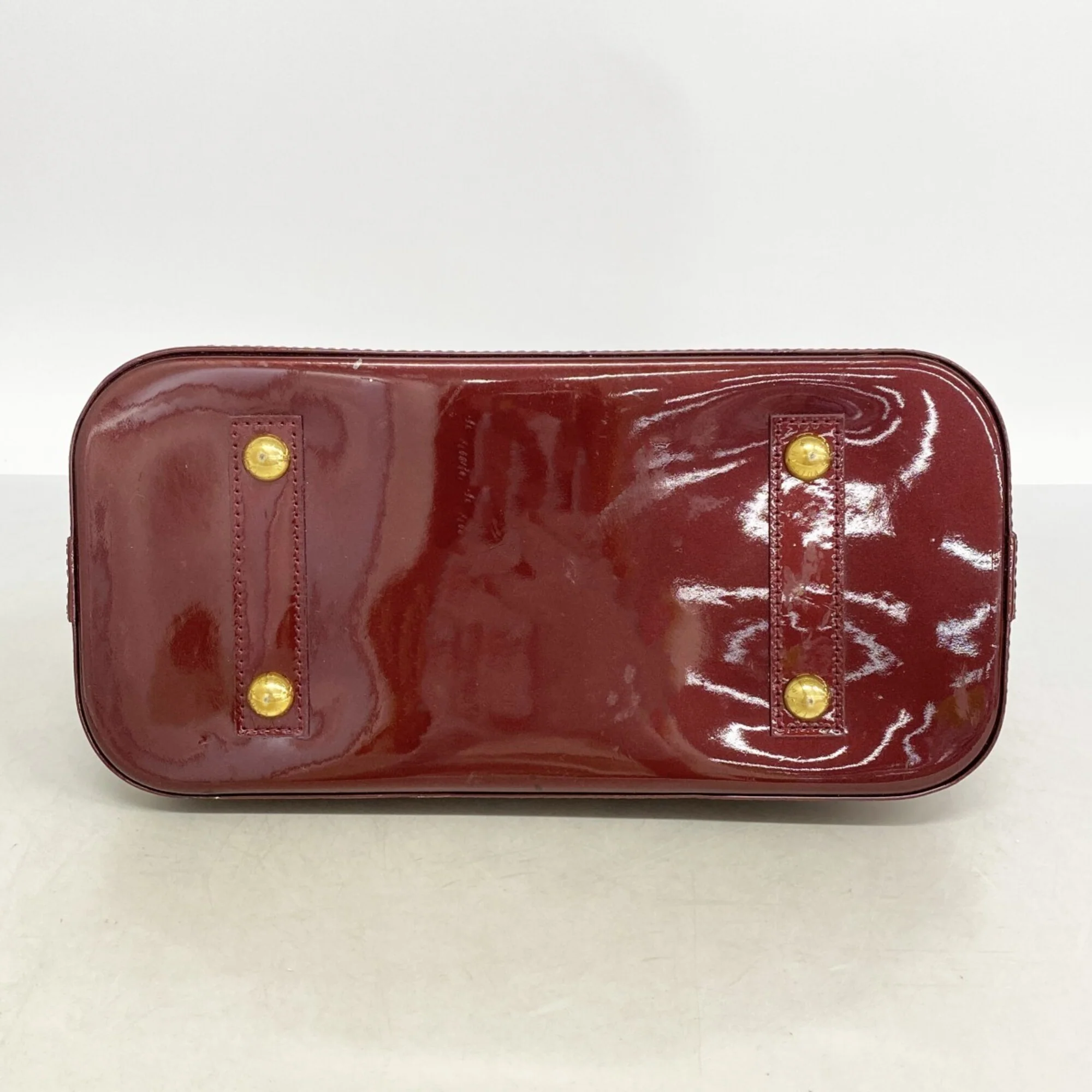 Alma Handbag Monogram Vernis PM - Image 3