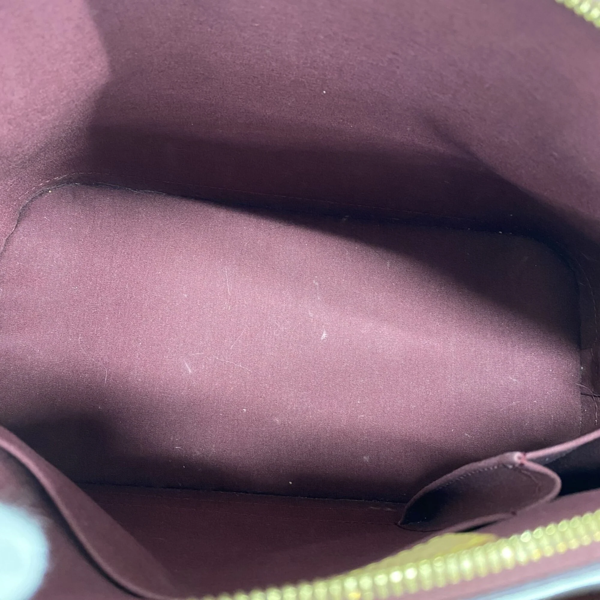 Alma Handbag Monogram Vernis PM - Image 4