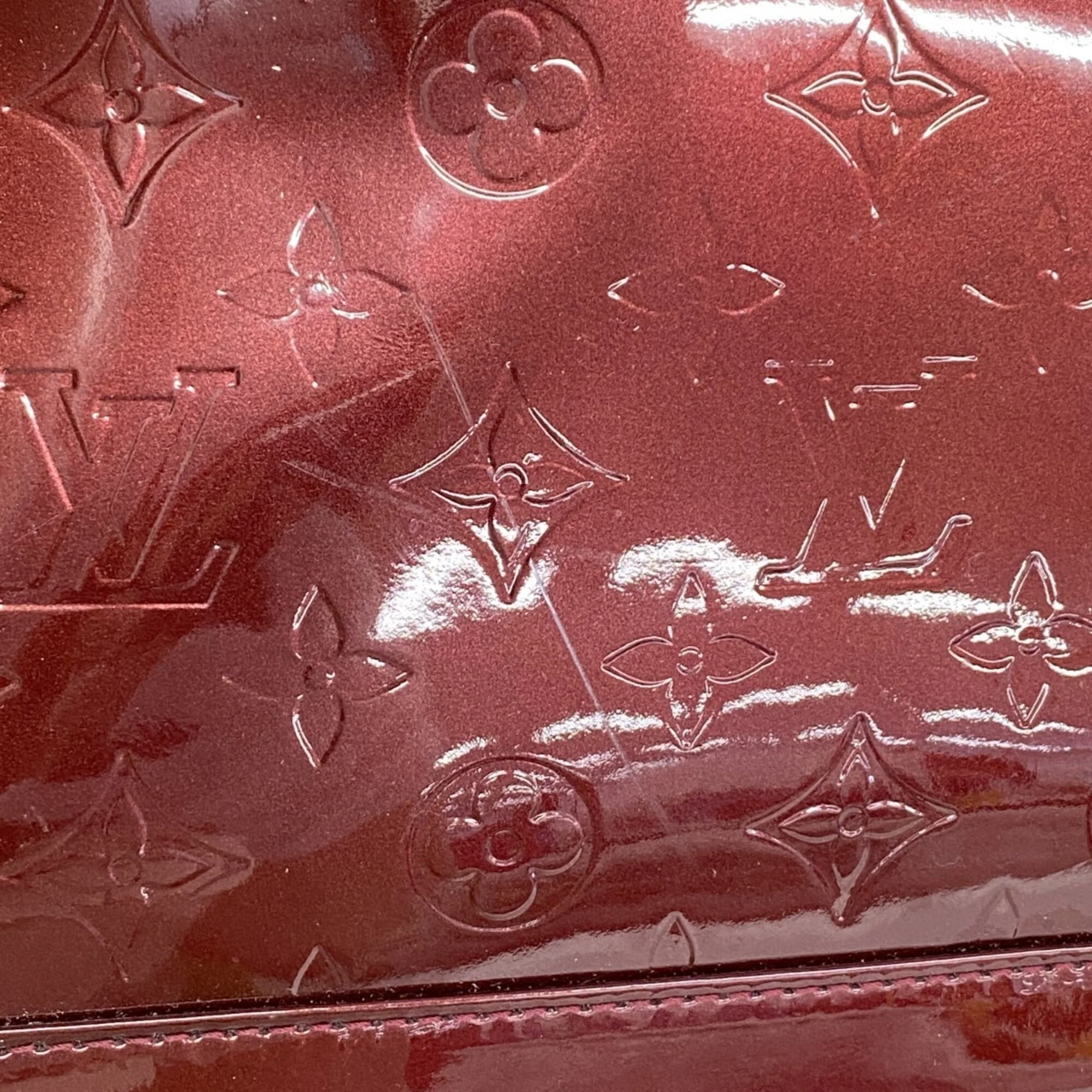 Alma Handbag Monogram Vernis PM - Image 9