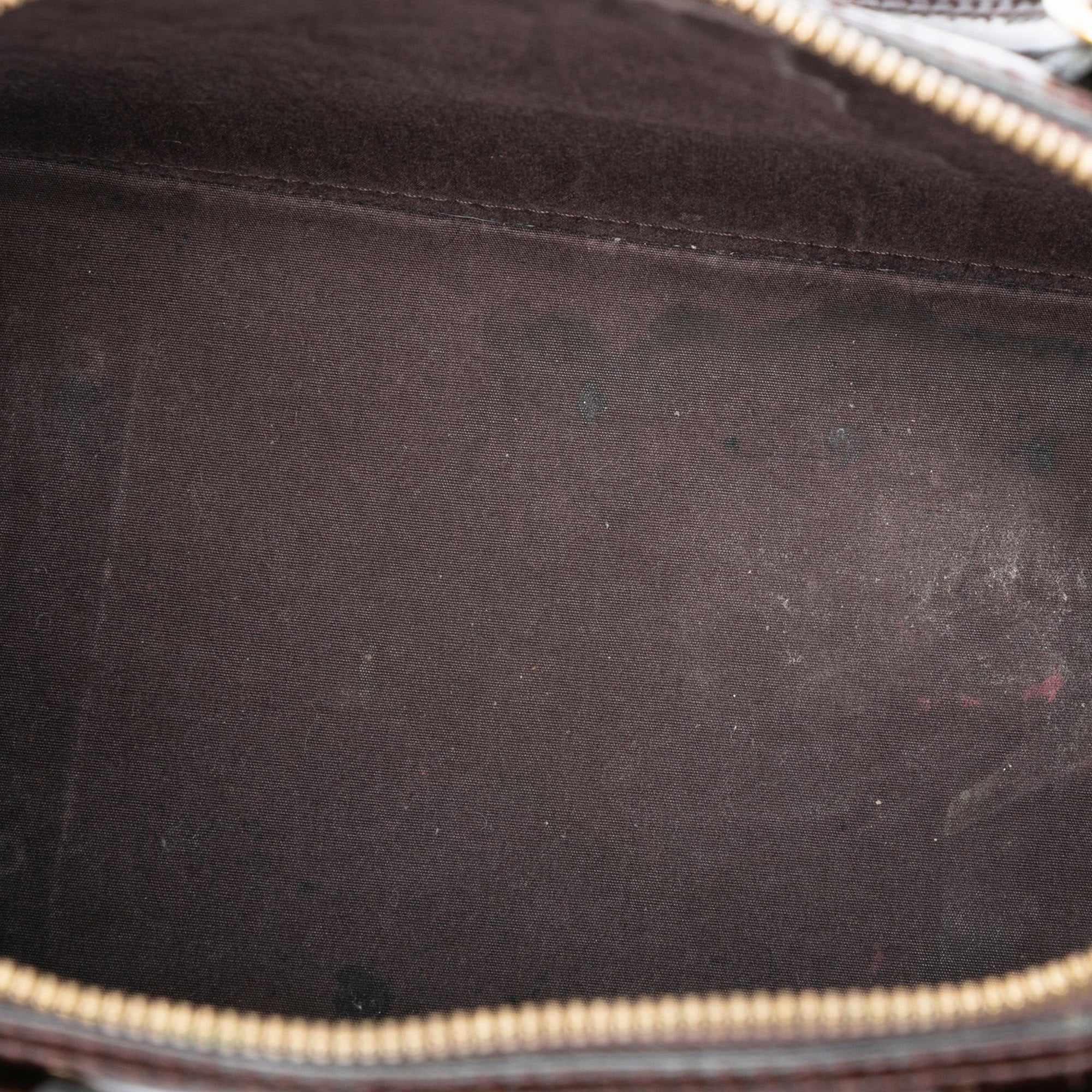 Alma Handbag Monogram Vernis PM - Image 4