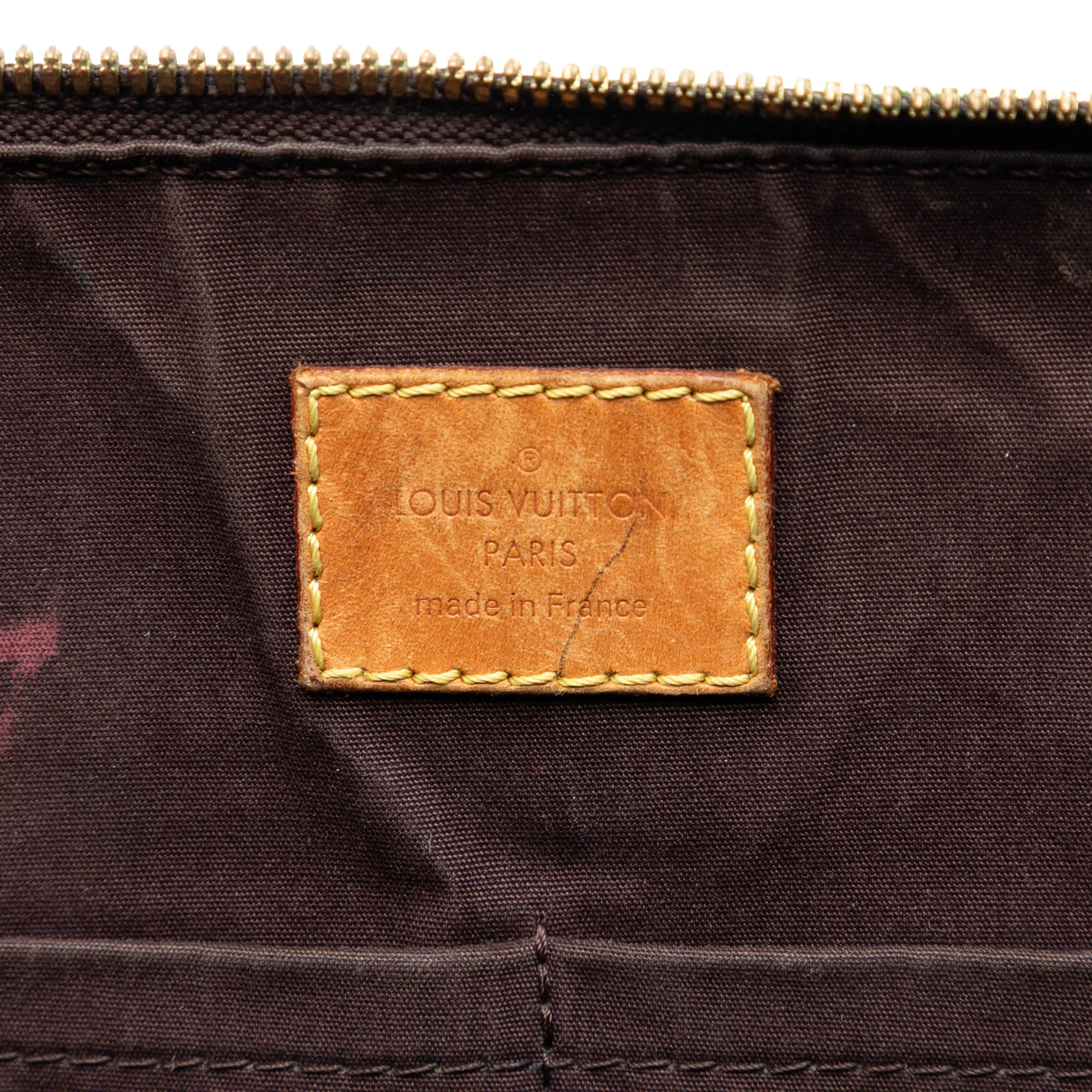 Alma Handbag Monogram Vernis PM - Image 5