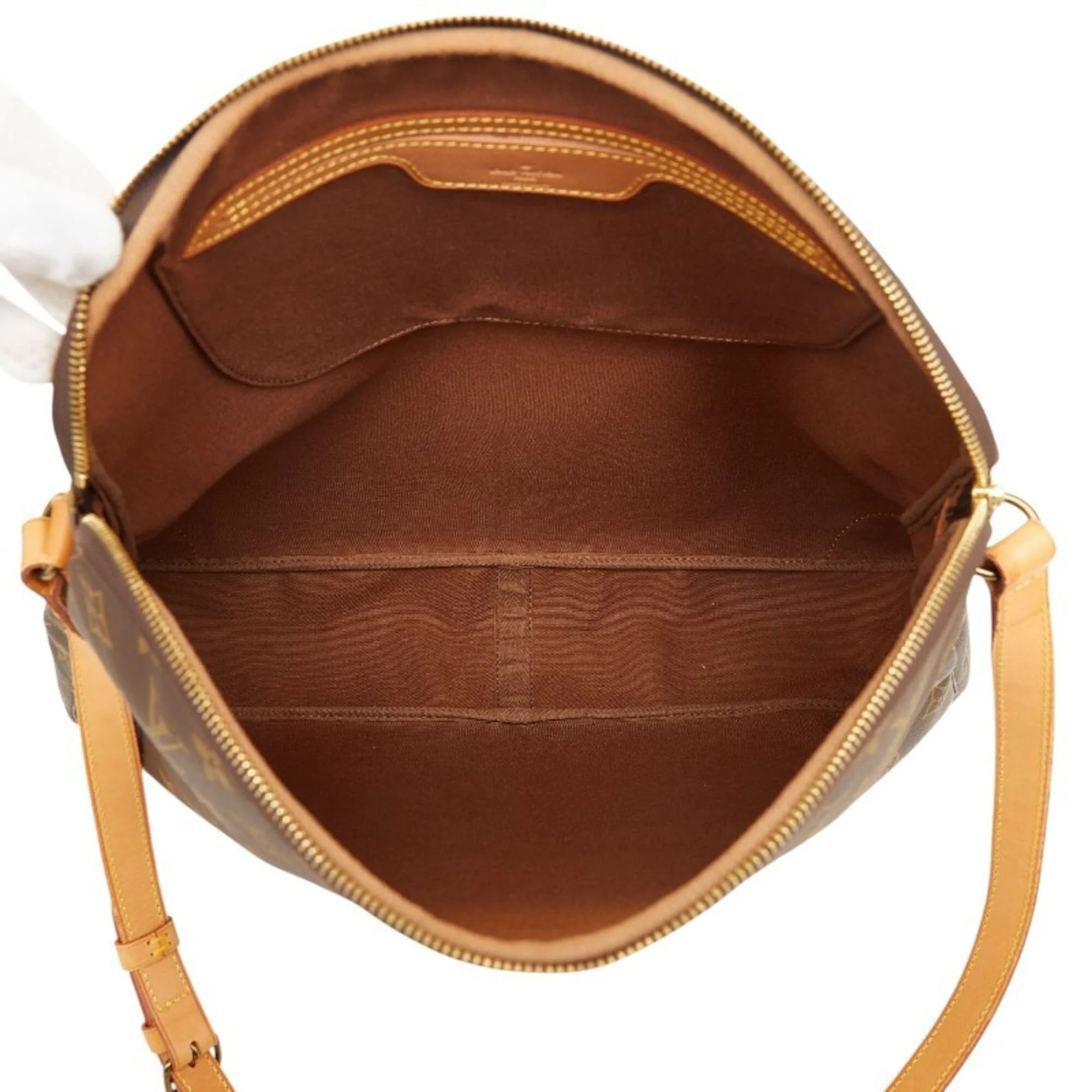Berri Handbag Monogram Canvas MM - Image 9