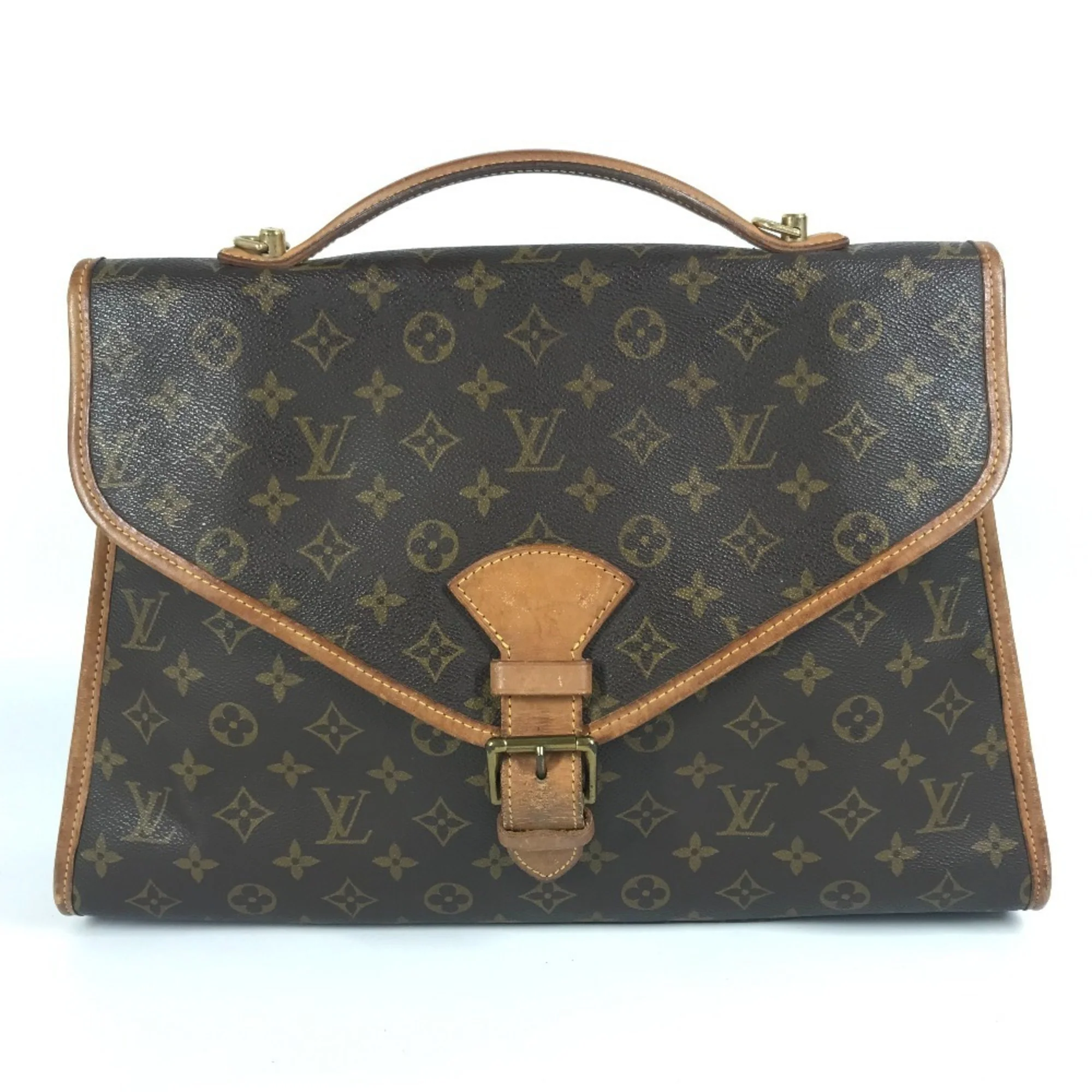 Beverly Briefcase Monogram Canvas MM