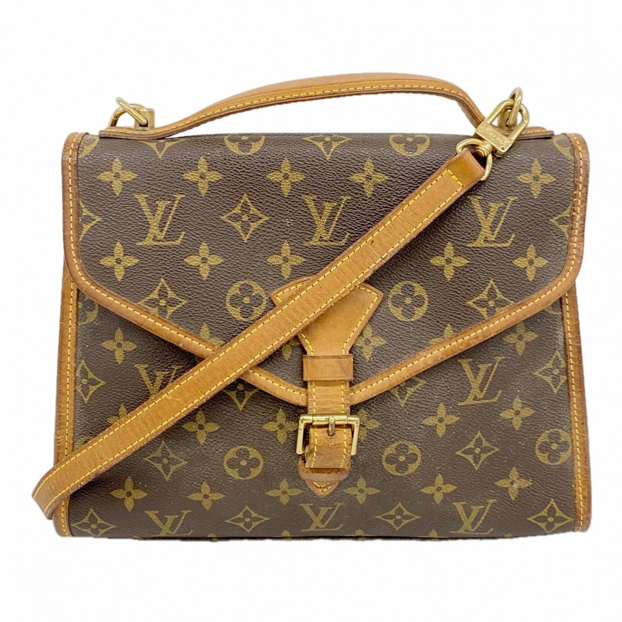 Beverly Briefcase Monogram Canvas PM