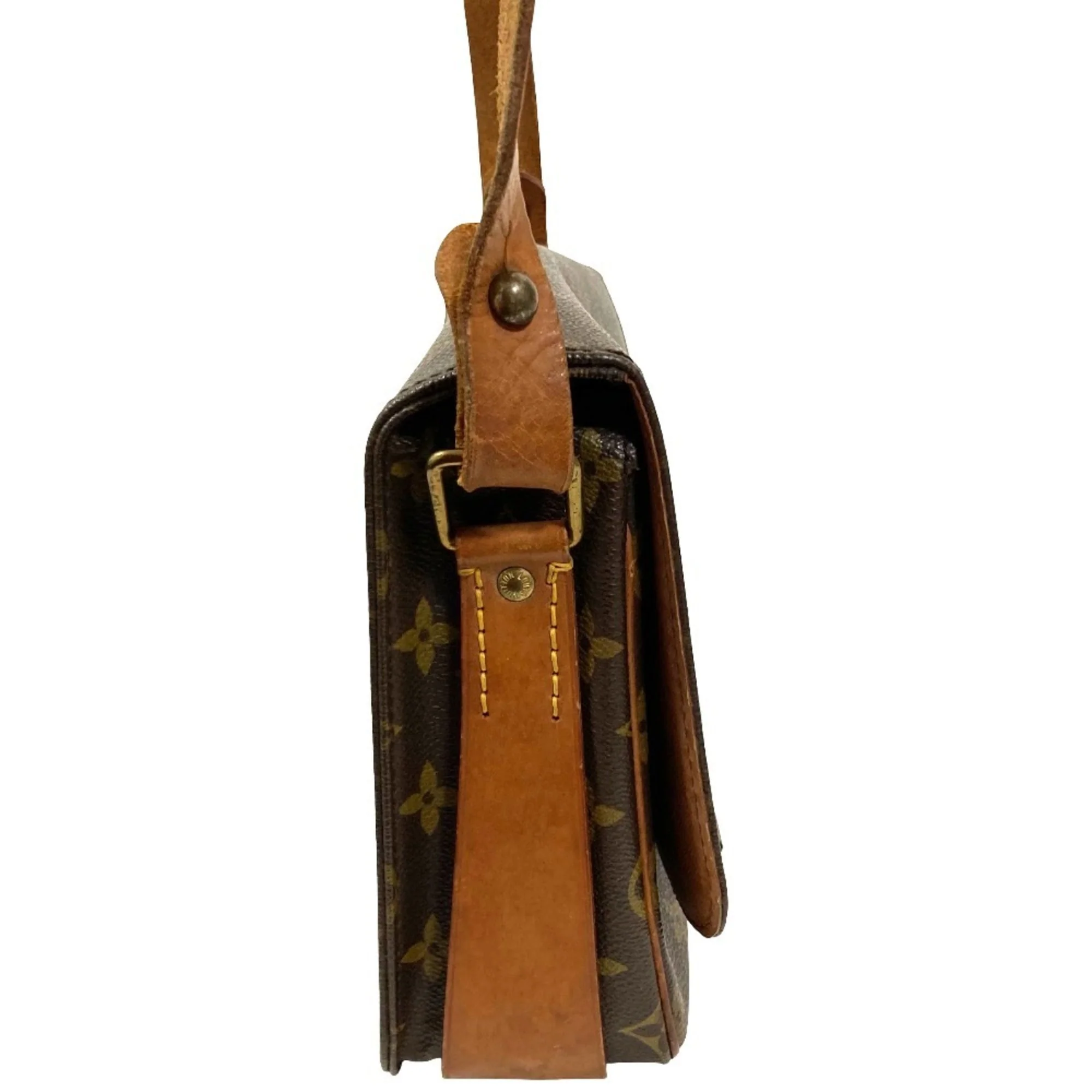 Cartouchiere Handbag Monogram Canvas MM - Image 4