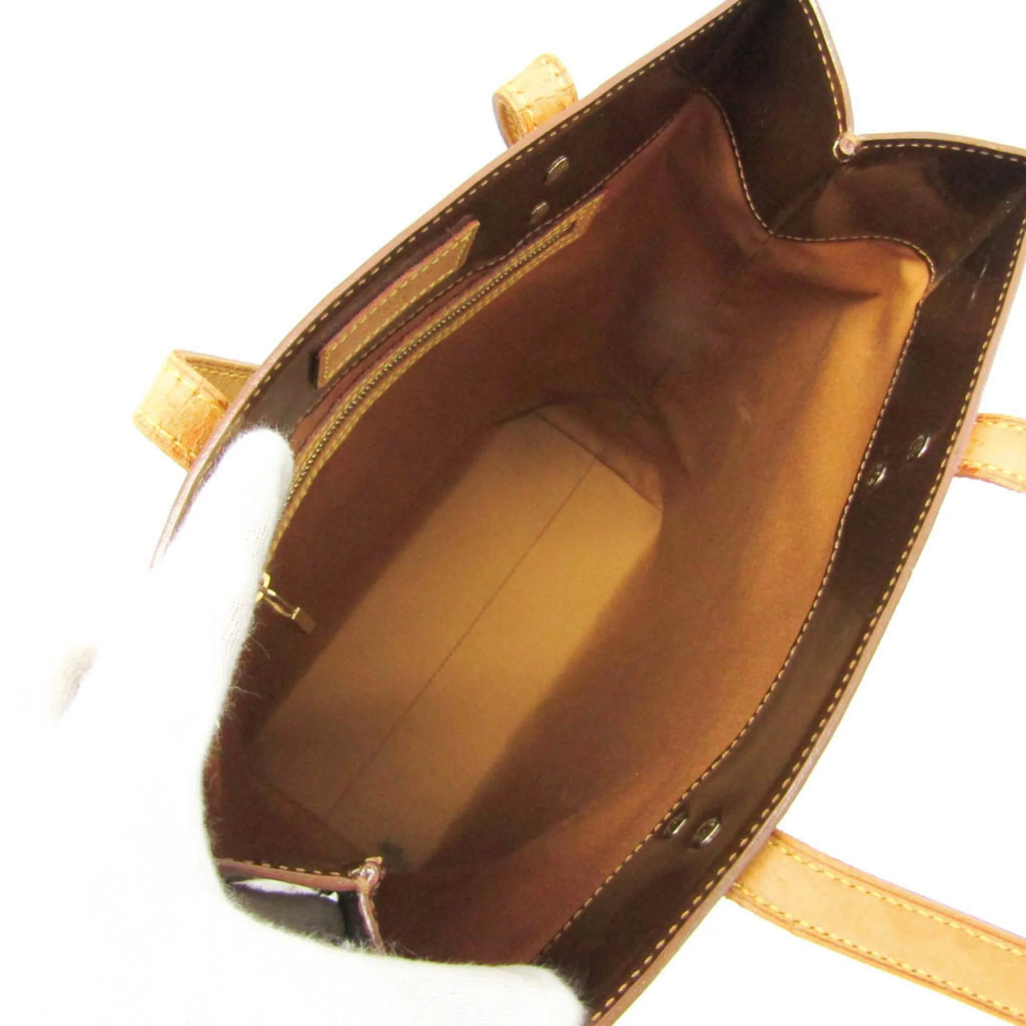 Catalina Handbag Monogram Vernis North South - Image 3