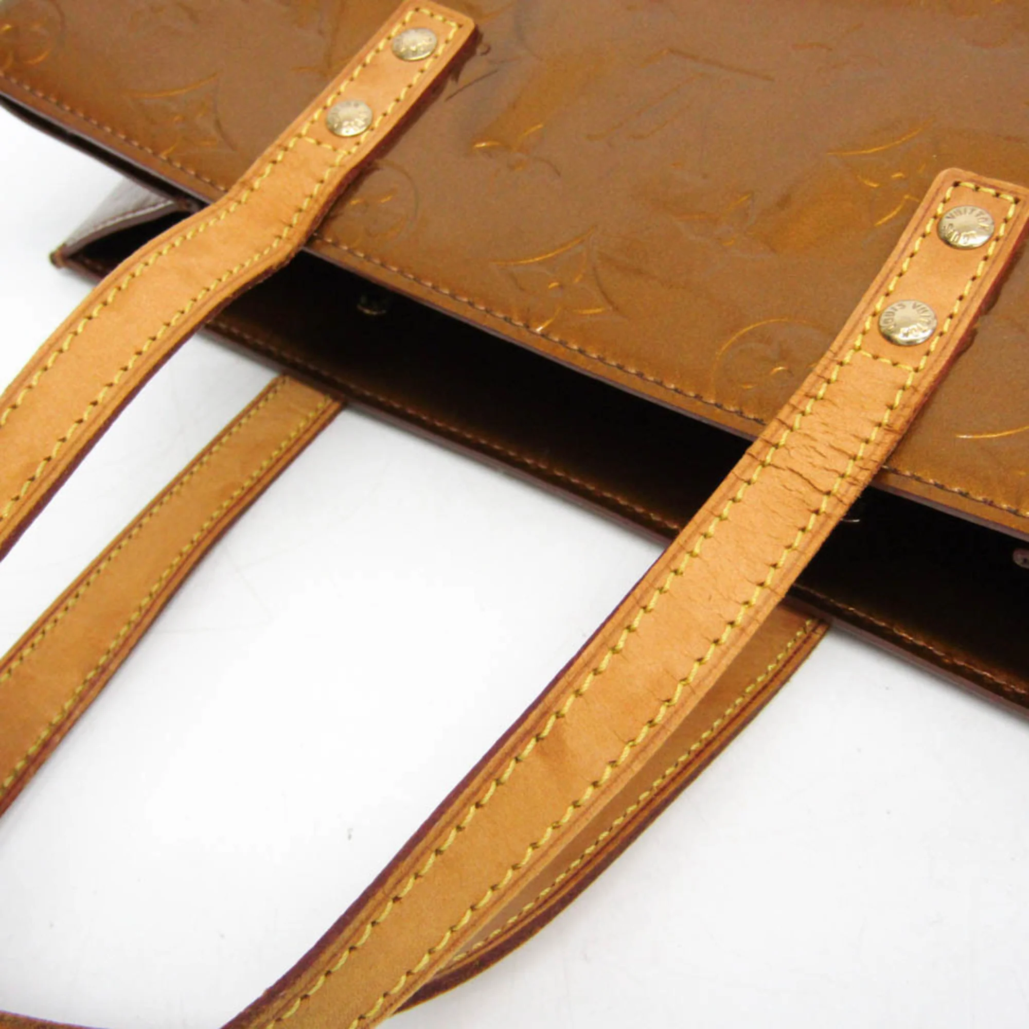 Catalina Handbag Monogram Vernis North South - Image 8