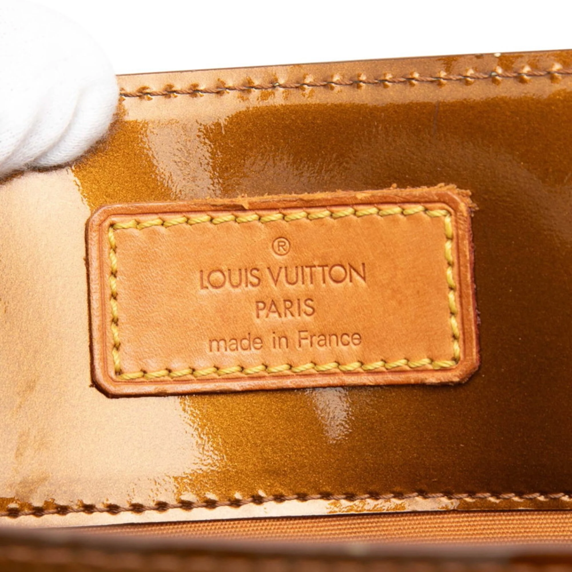 Catalina Handbag Monogram Vernis North South - Image 5