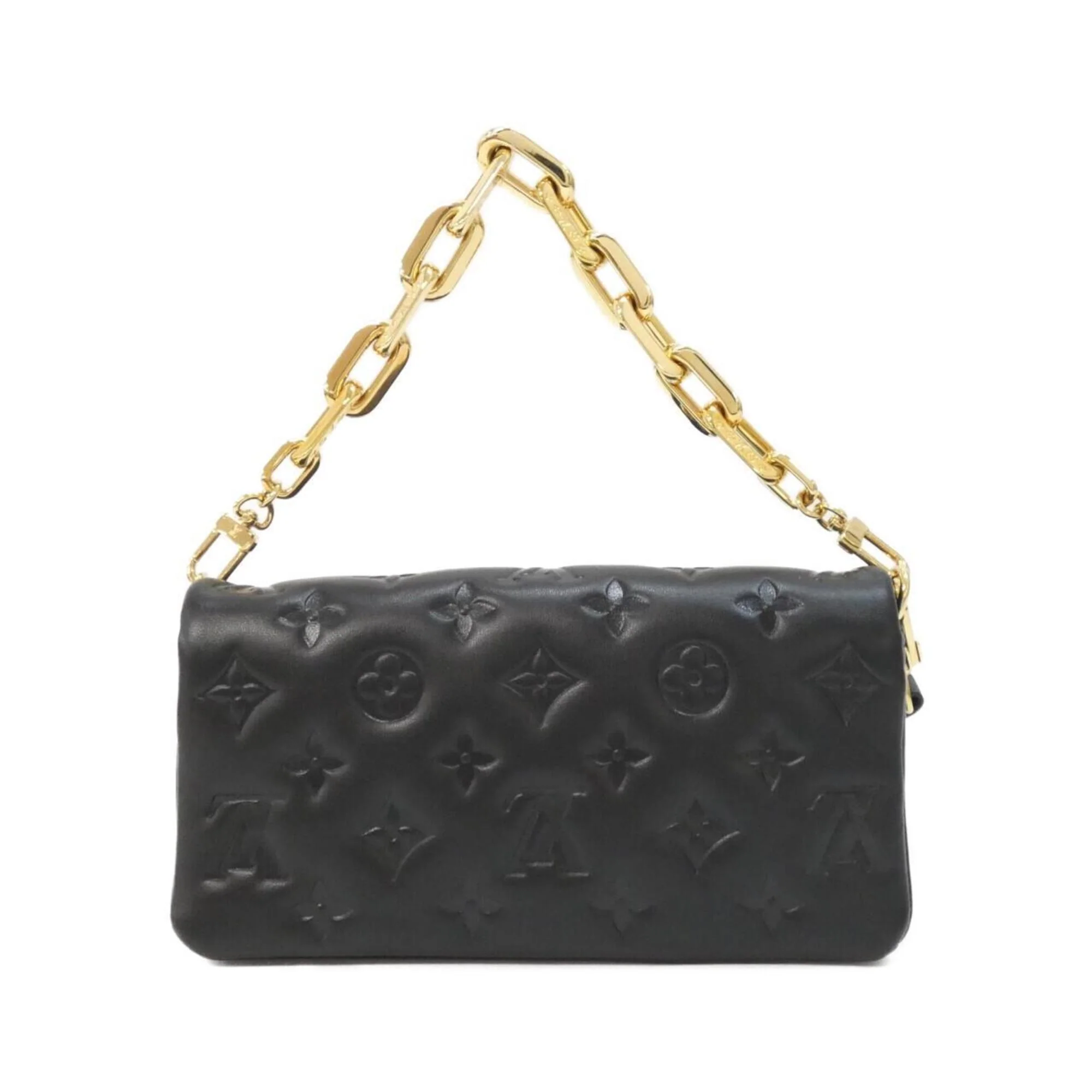 Coussin Bag Monogram Embossed Lambskin BB - Image 2