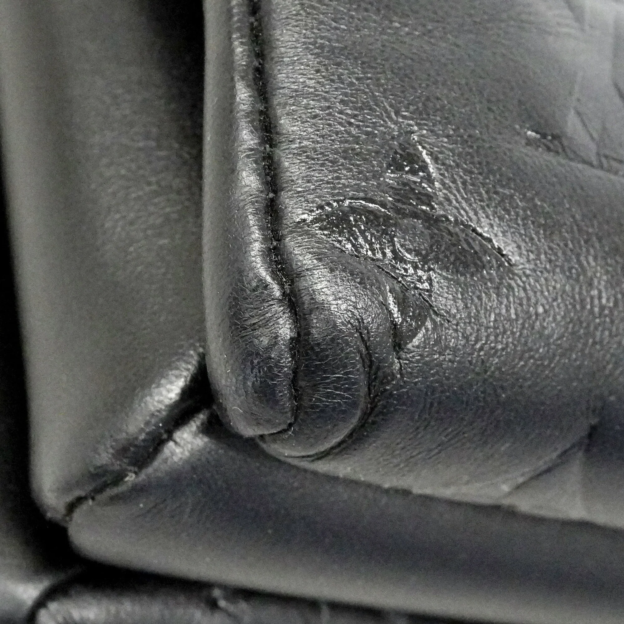 Coussin Bag Monogram Embossed Lambskin MM - Image 6