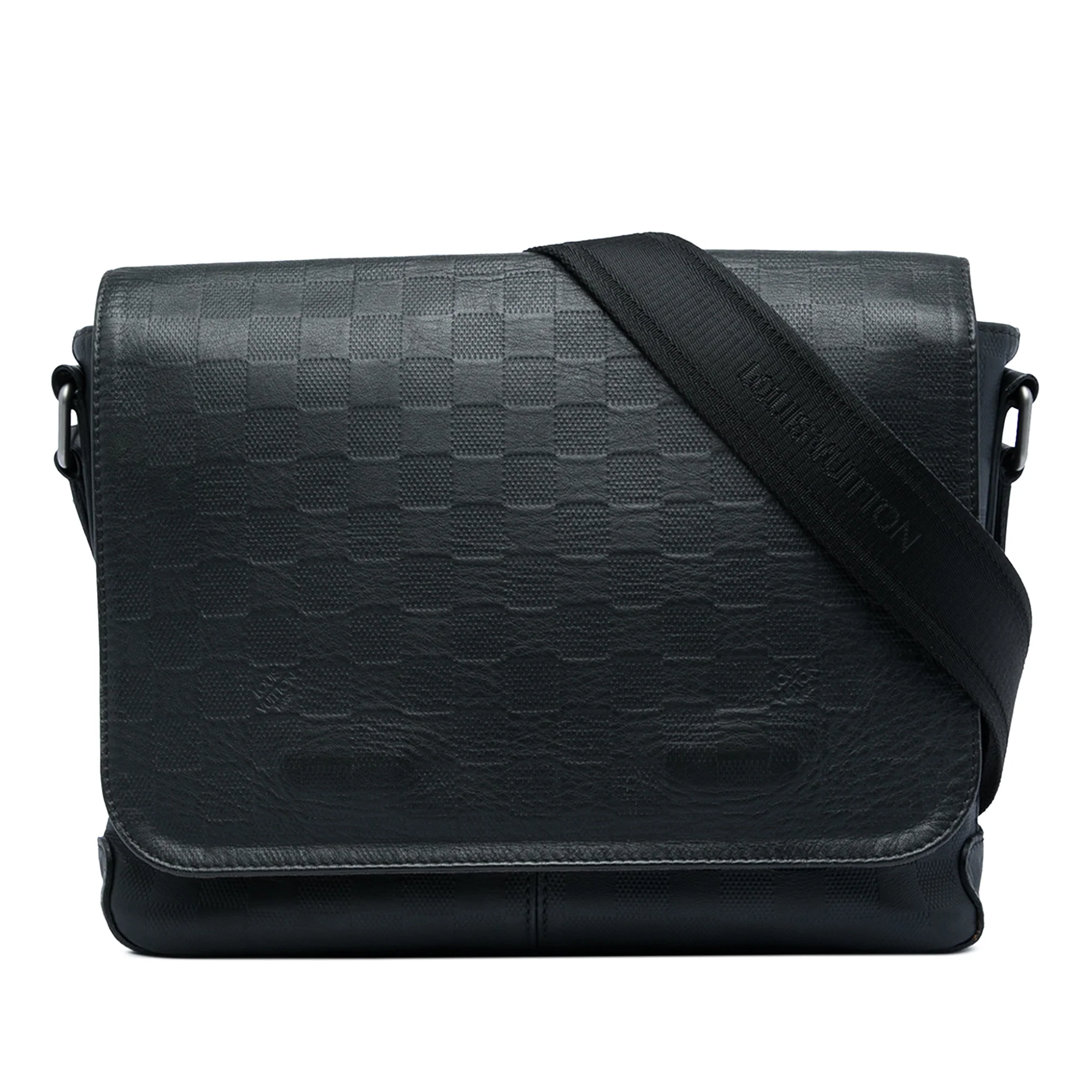 District Messenger Bag Damier Infini Leather PM