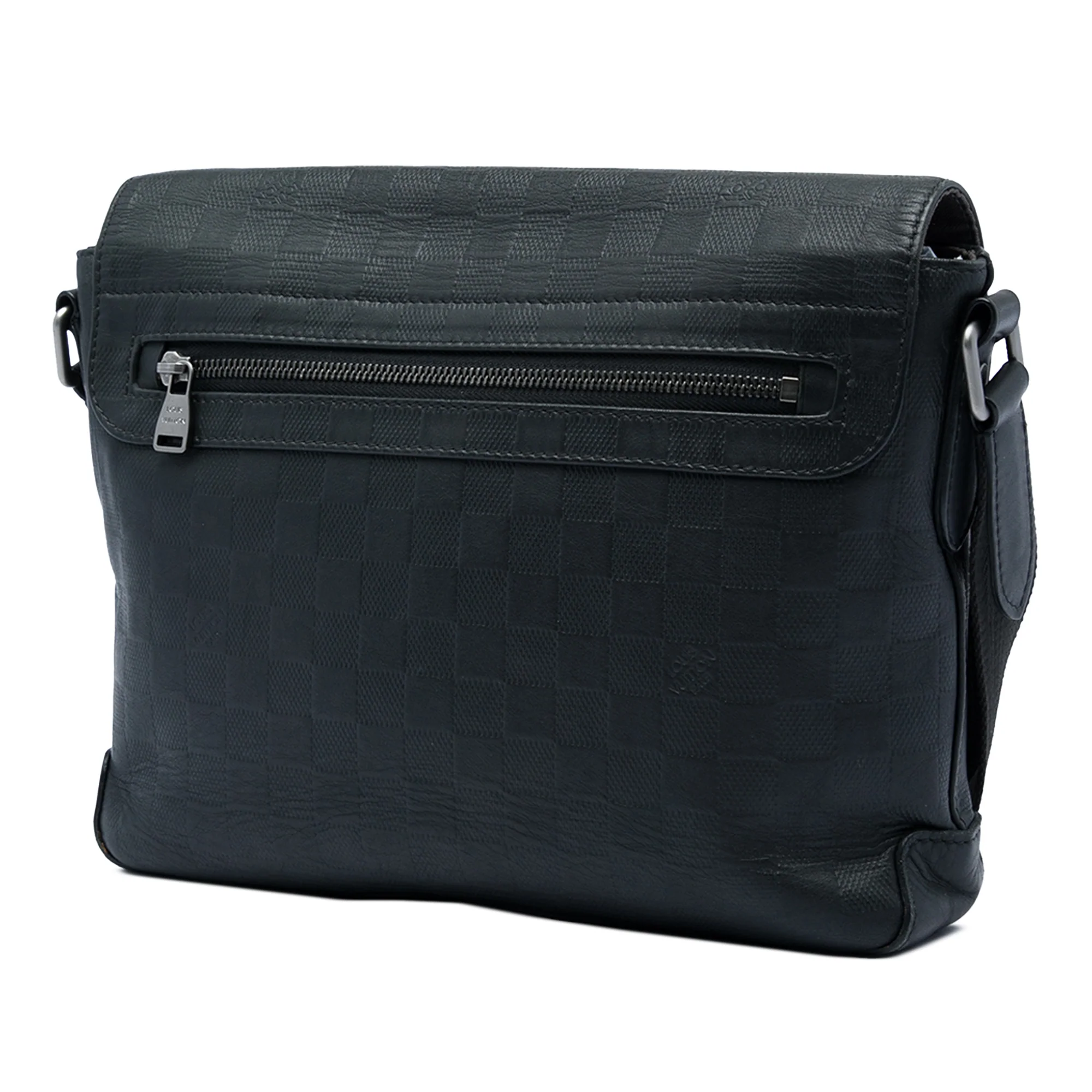 District Messenger Bag Damier Infini Leather PM - Image 2
