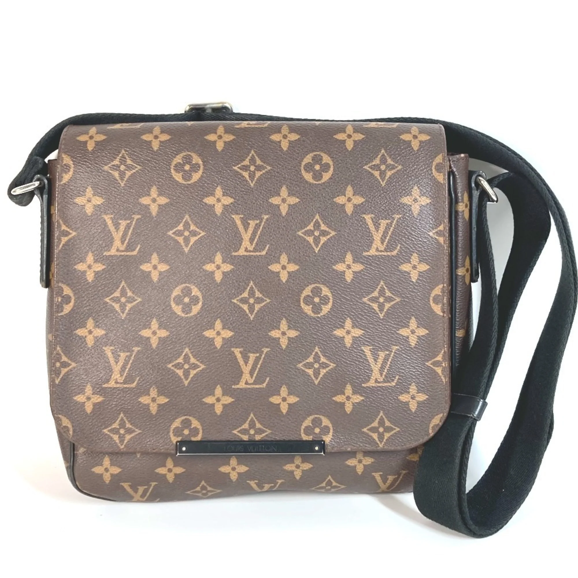 District Messenger Bag Macassar Monogram Canvas PM