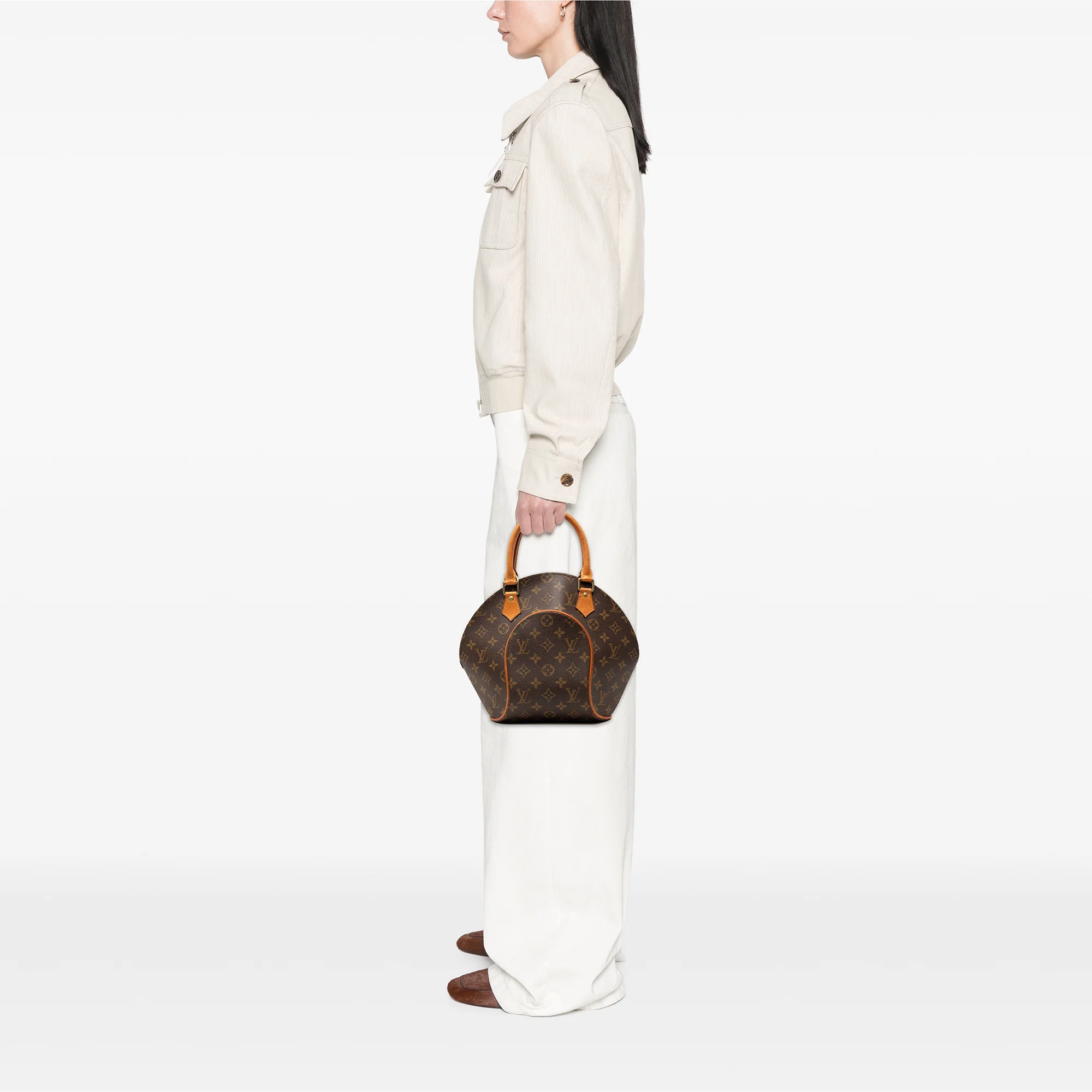 Ellipse Bag Monogram Canvas PM - Image 7