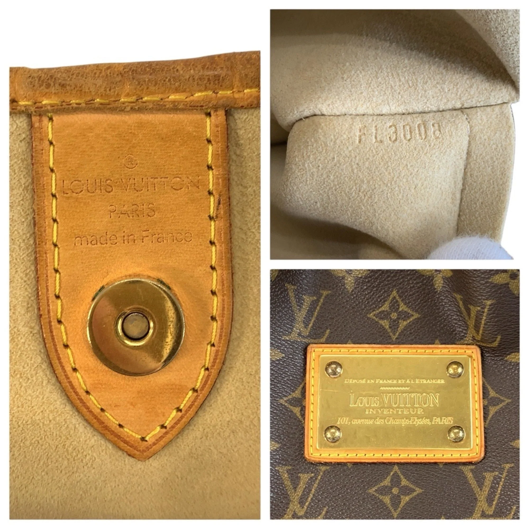 Galliera Handbag Monogram Canvas PM - Image 3