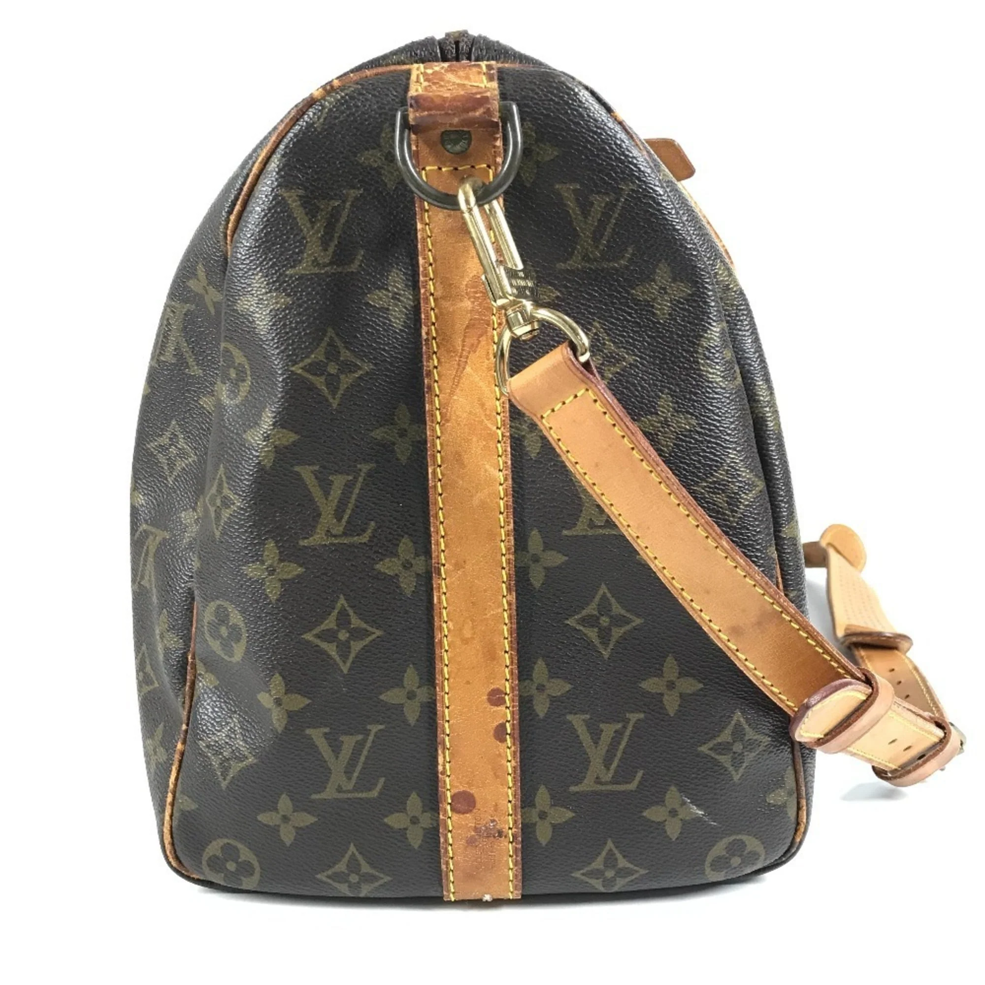 Keepall Bandouliere Bag Monogram Canvas 45 - Image 4