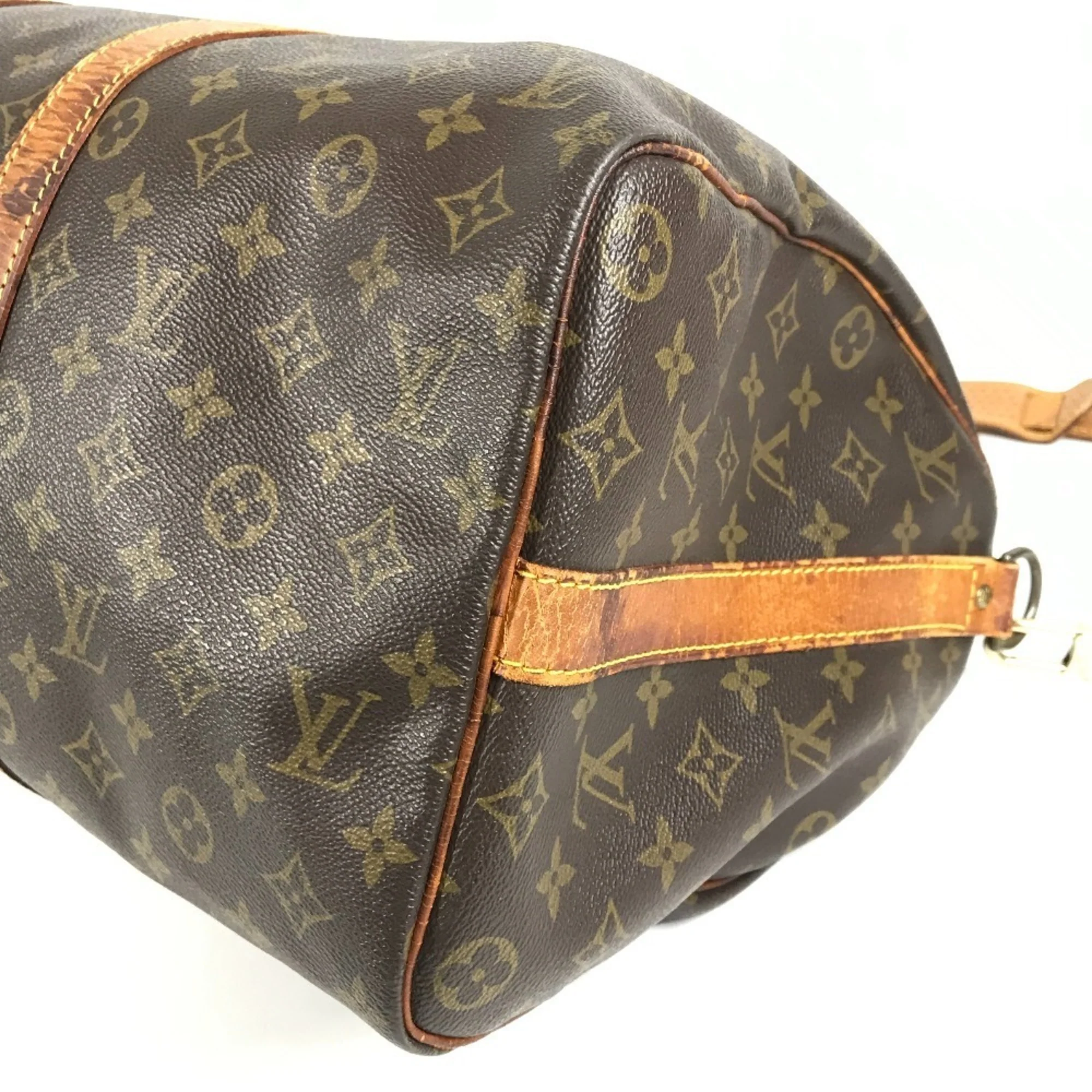 Keepall Bandouliere Bag Monogram Canvas 45 - Image 6