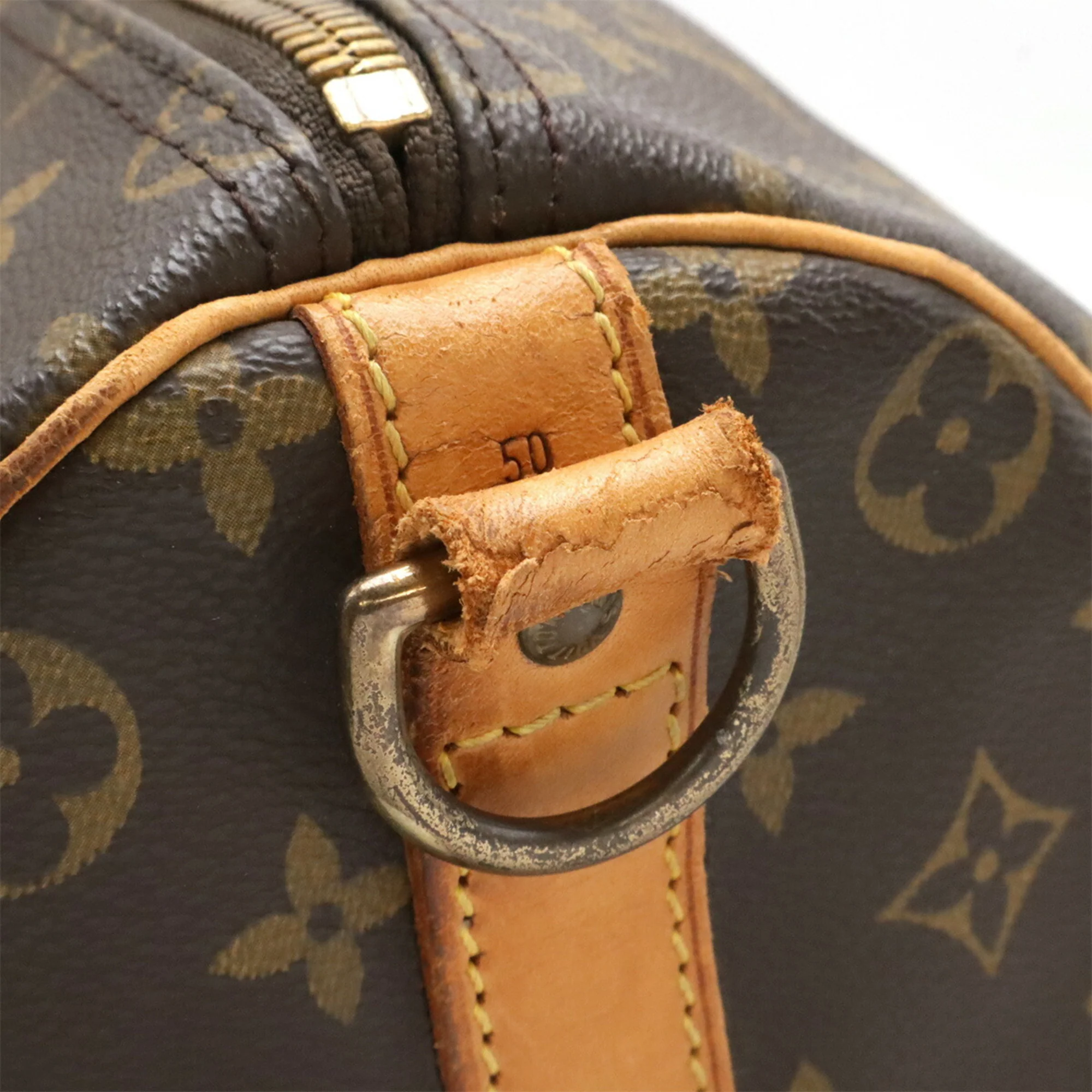 Keepall Bandouliere Bag Monogram Canvas 50 - Image 6