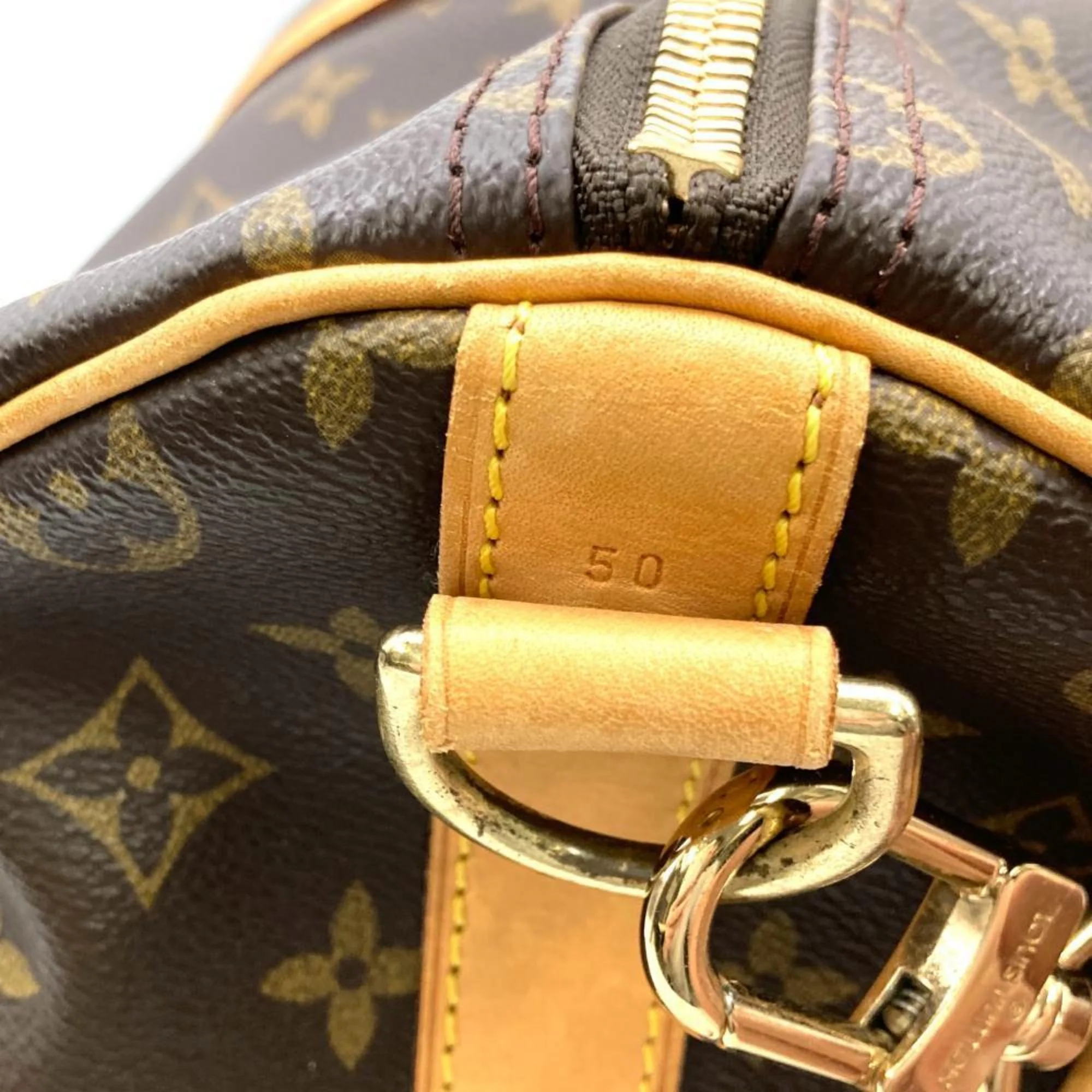 Keepall Bandouliere Bag Monogram Canvas 50 - Image 5