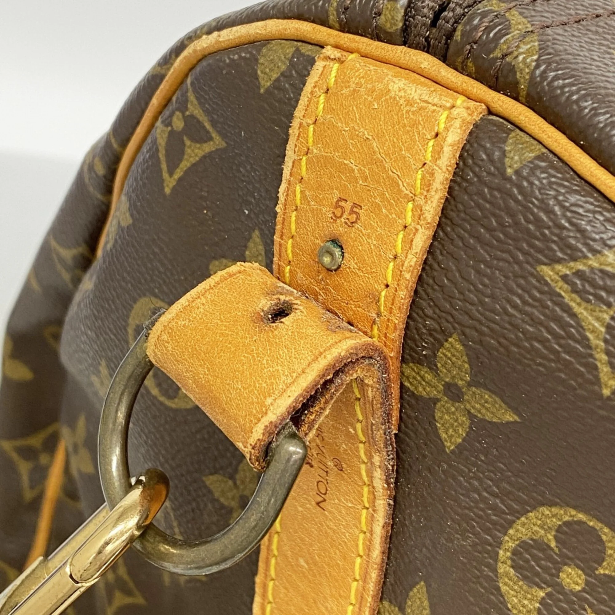 Keepall Bandouliere Bag Monogram Canvas 55 - Image 6
