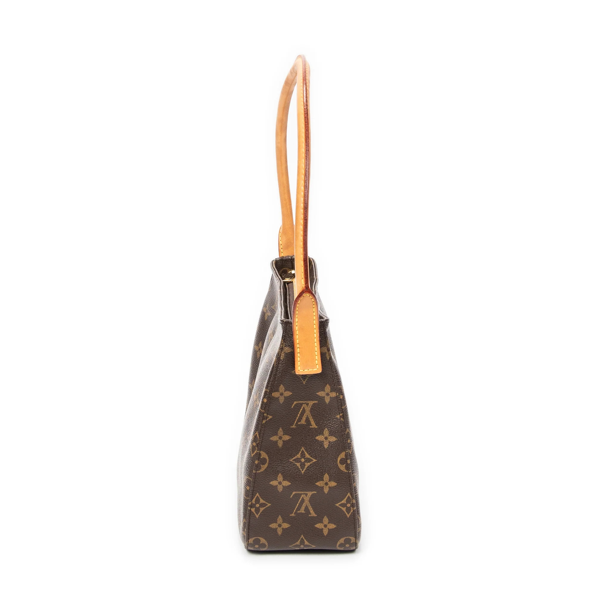 Looping Handbag Monogram Canvas MM - Image 4