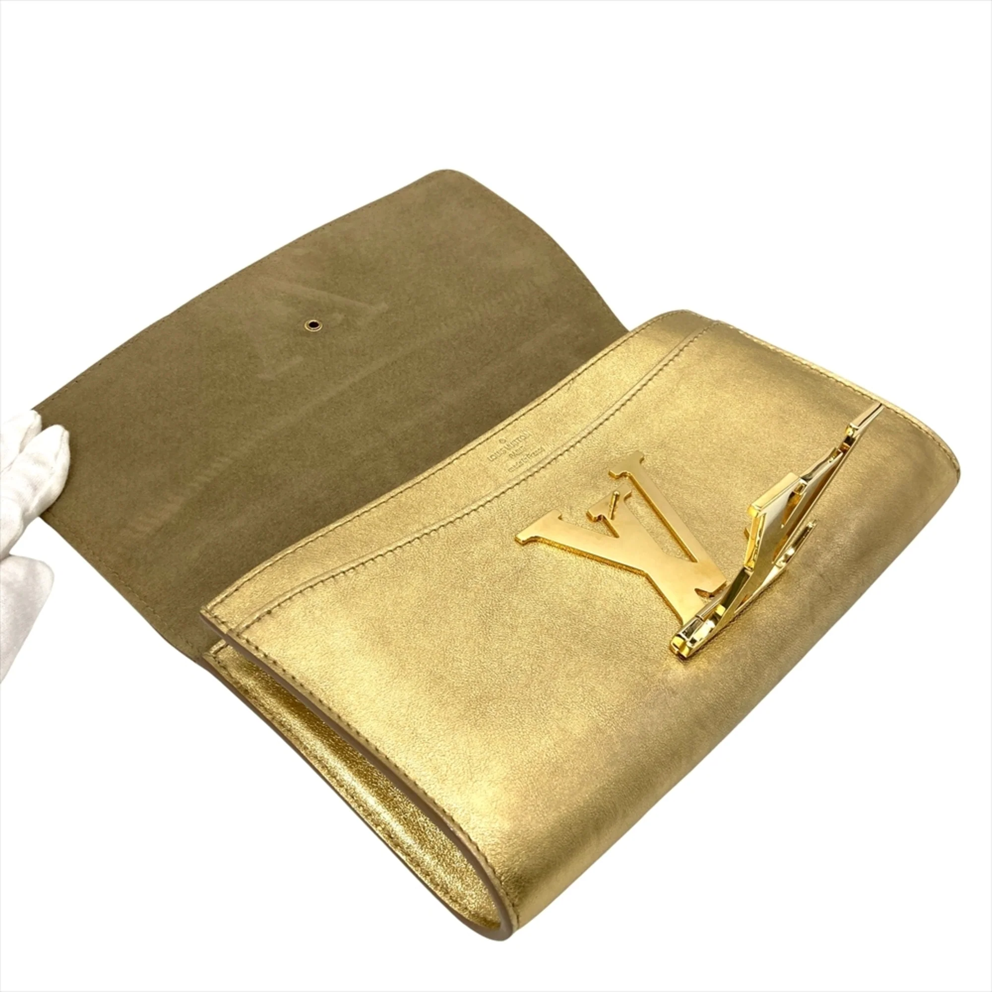 Louise Clutch Leather Long - Image 6