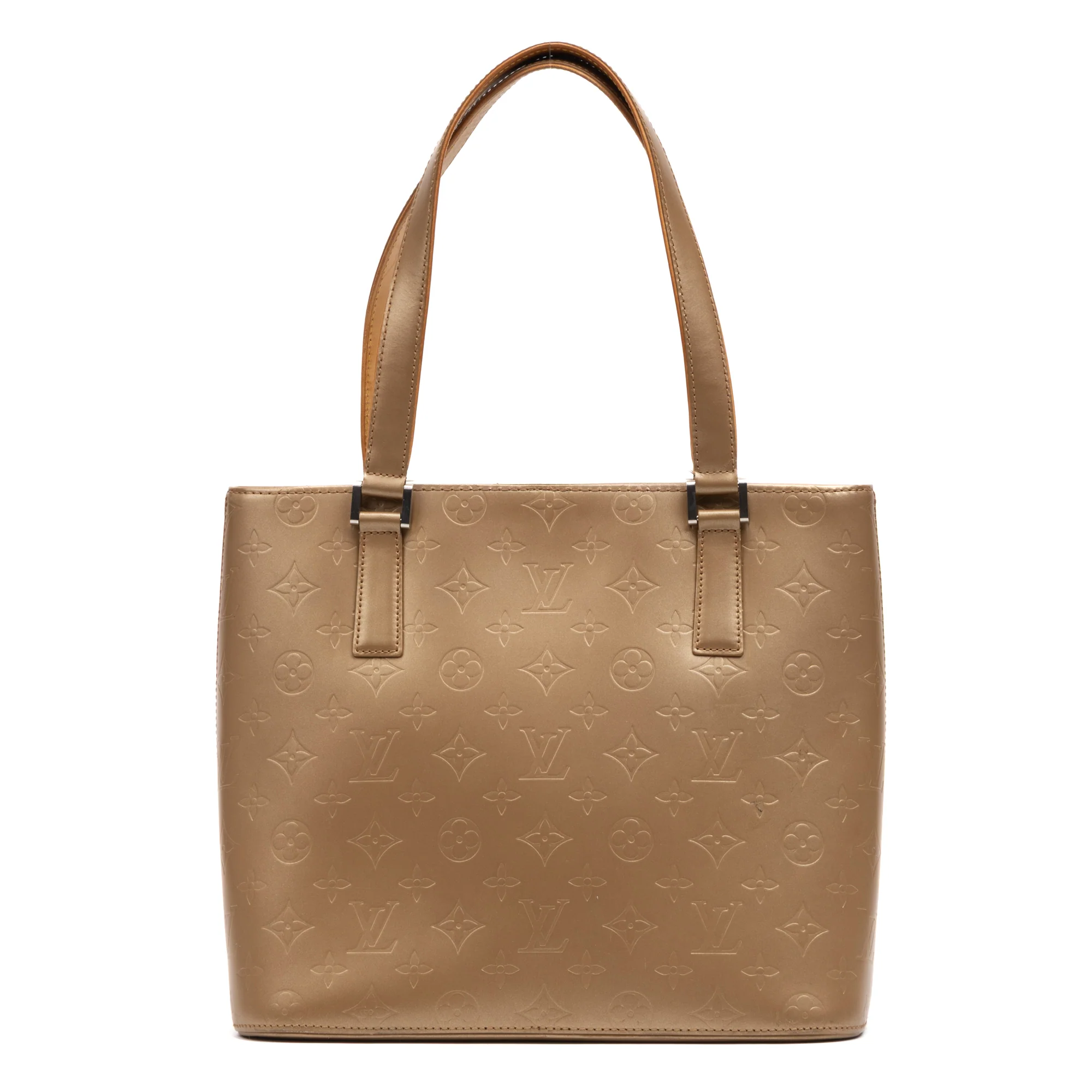 Mat Stockton Handbag Monogram Vernis - Image 5