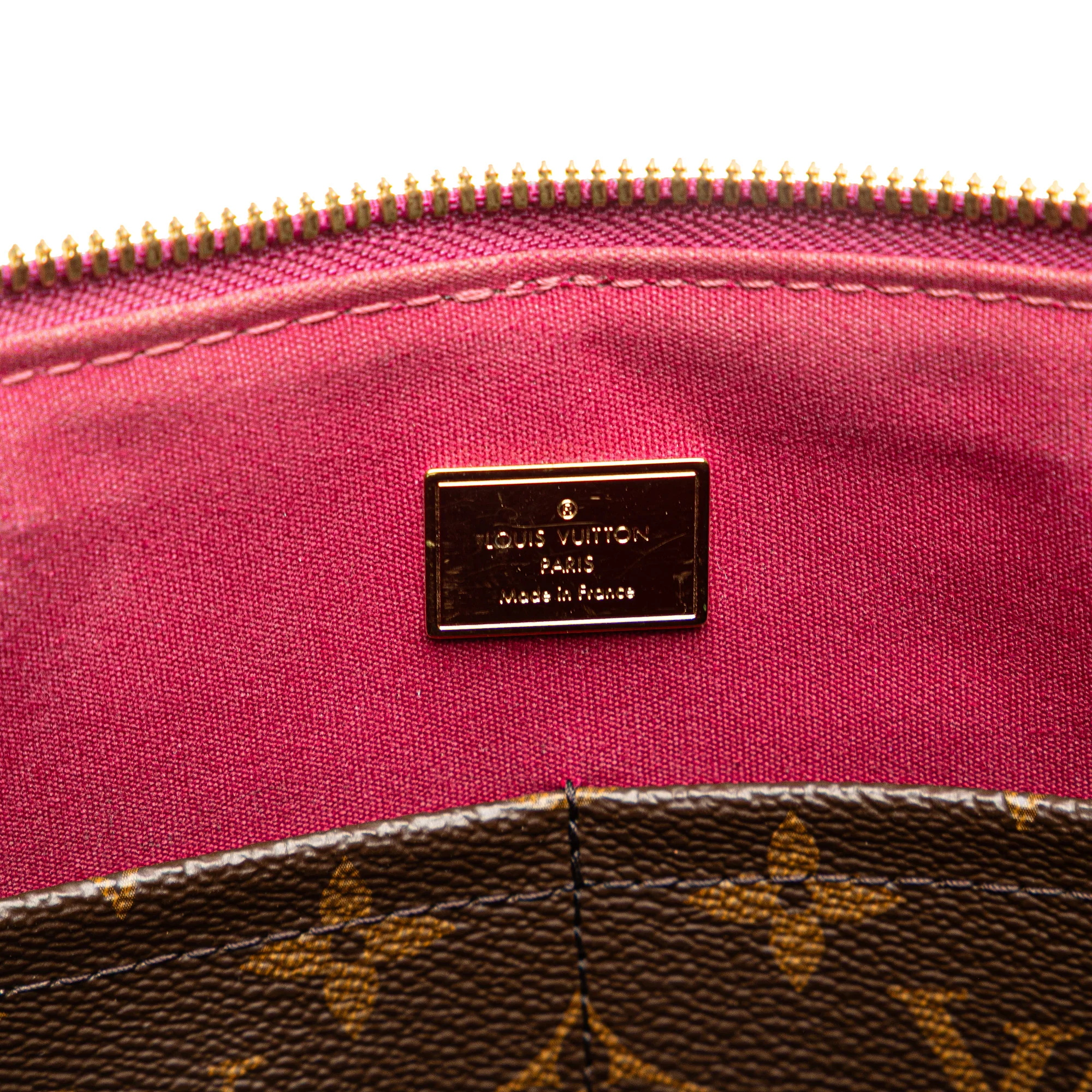 Miroir Handbag Vernis with Monogram Canvas - Image 5