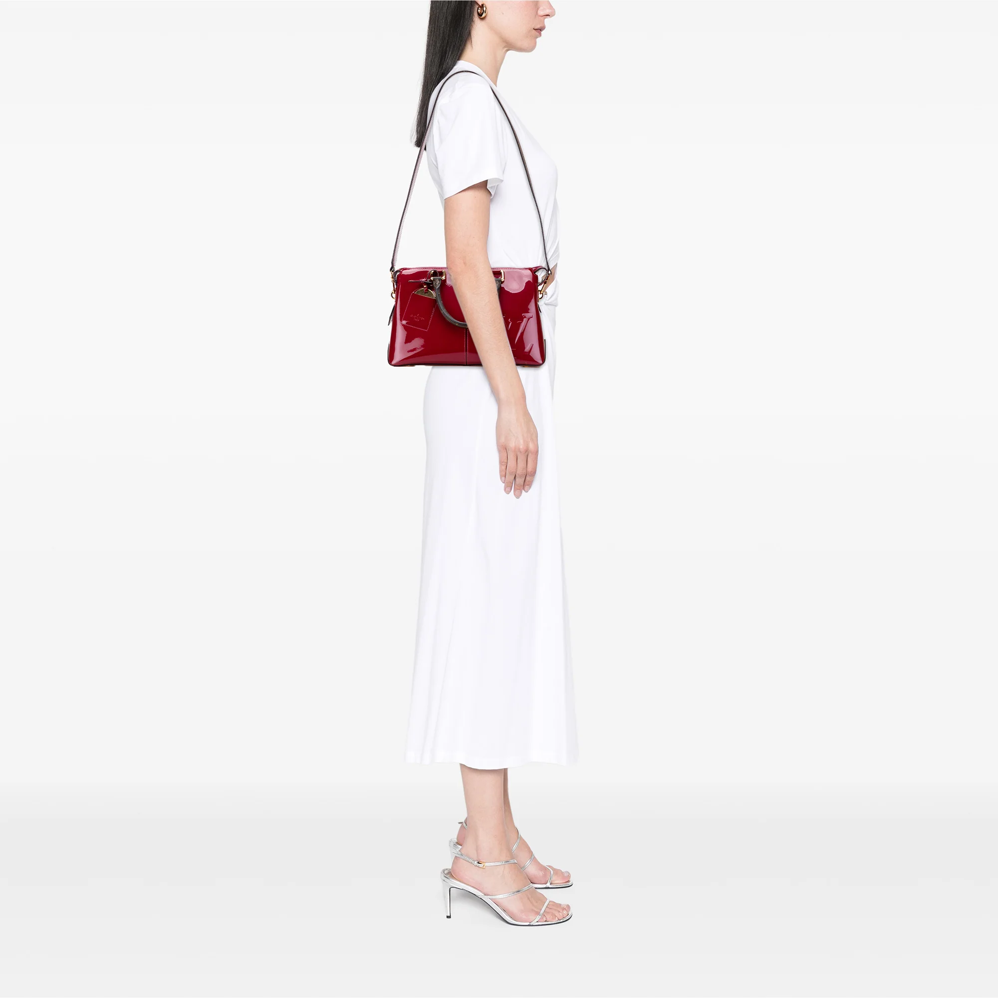 Miroir Handbag Vernis with Monogram Canvas - Image 9