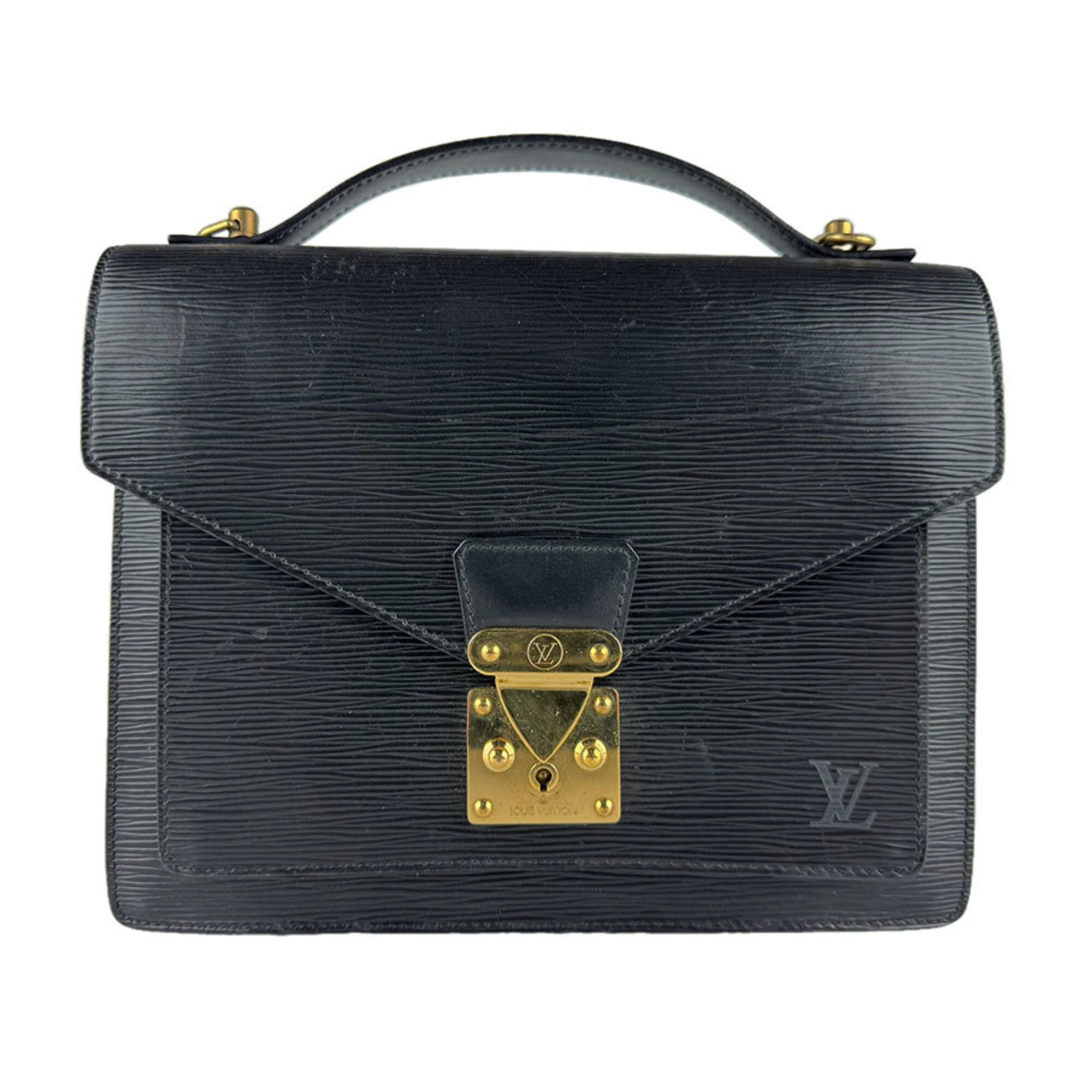 Monceau Handbag Epi Leather