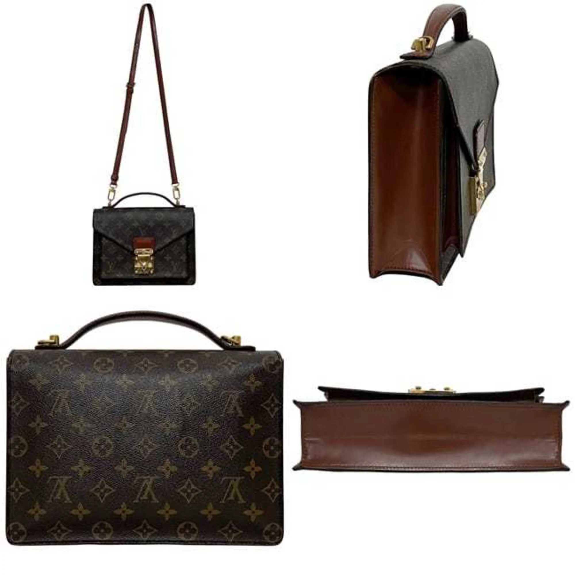 Monceau Handbag Monogram Canvas - Image 3