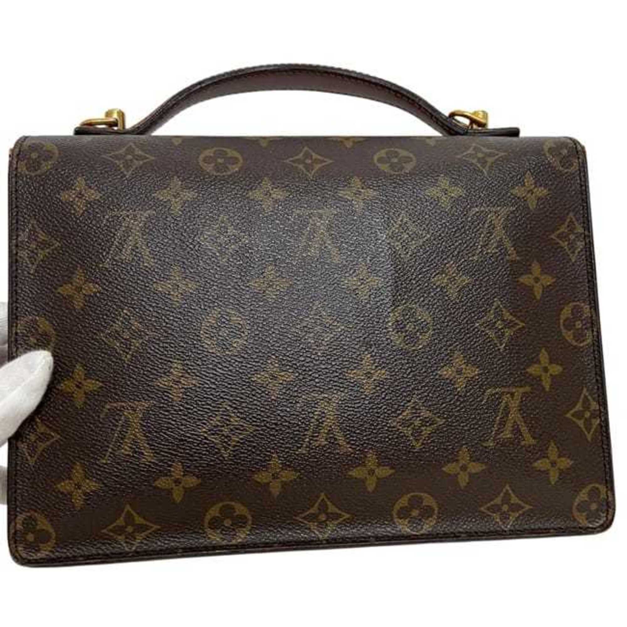 Monceau Handbag Monogram Canvas - Image 9