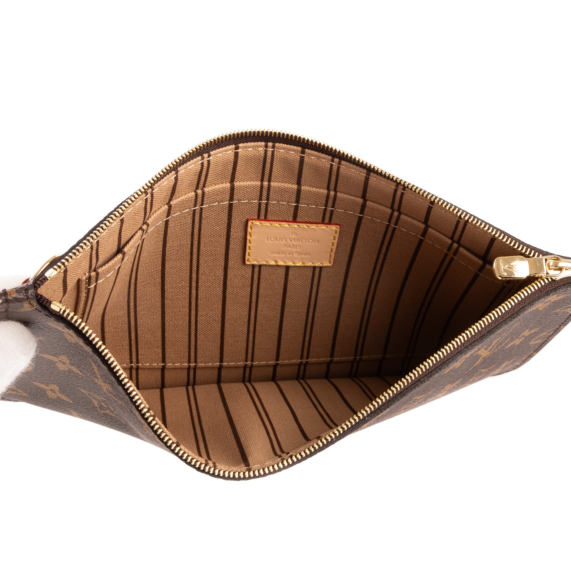 Neverfull Pochette Monogram Canvas Large - Image 9