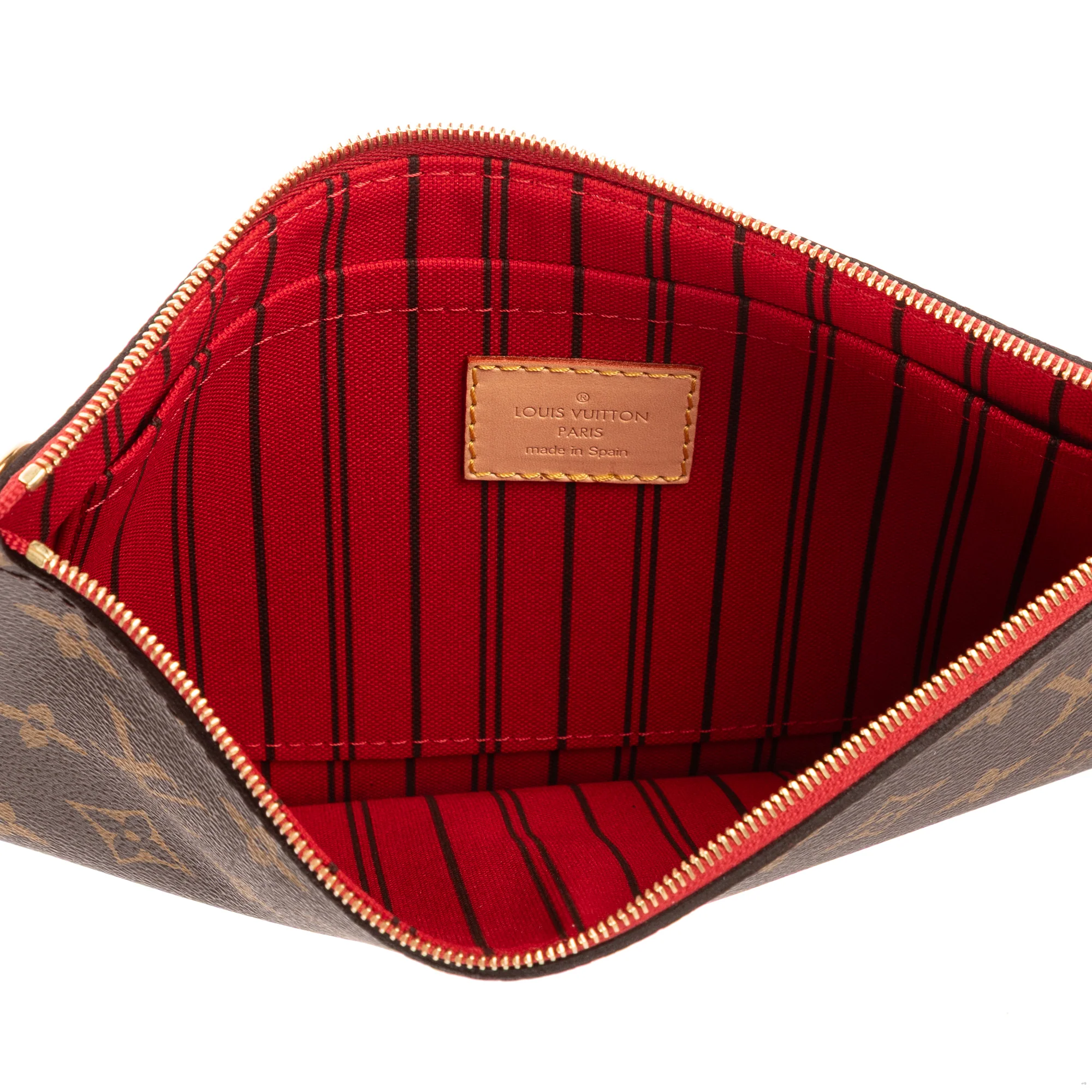 Neverfull Pochette Monogram Canvas Large - Image 9