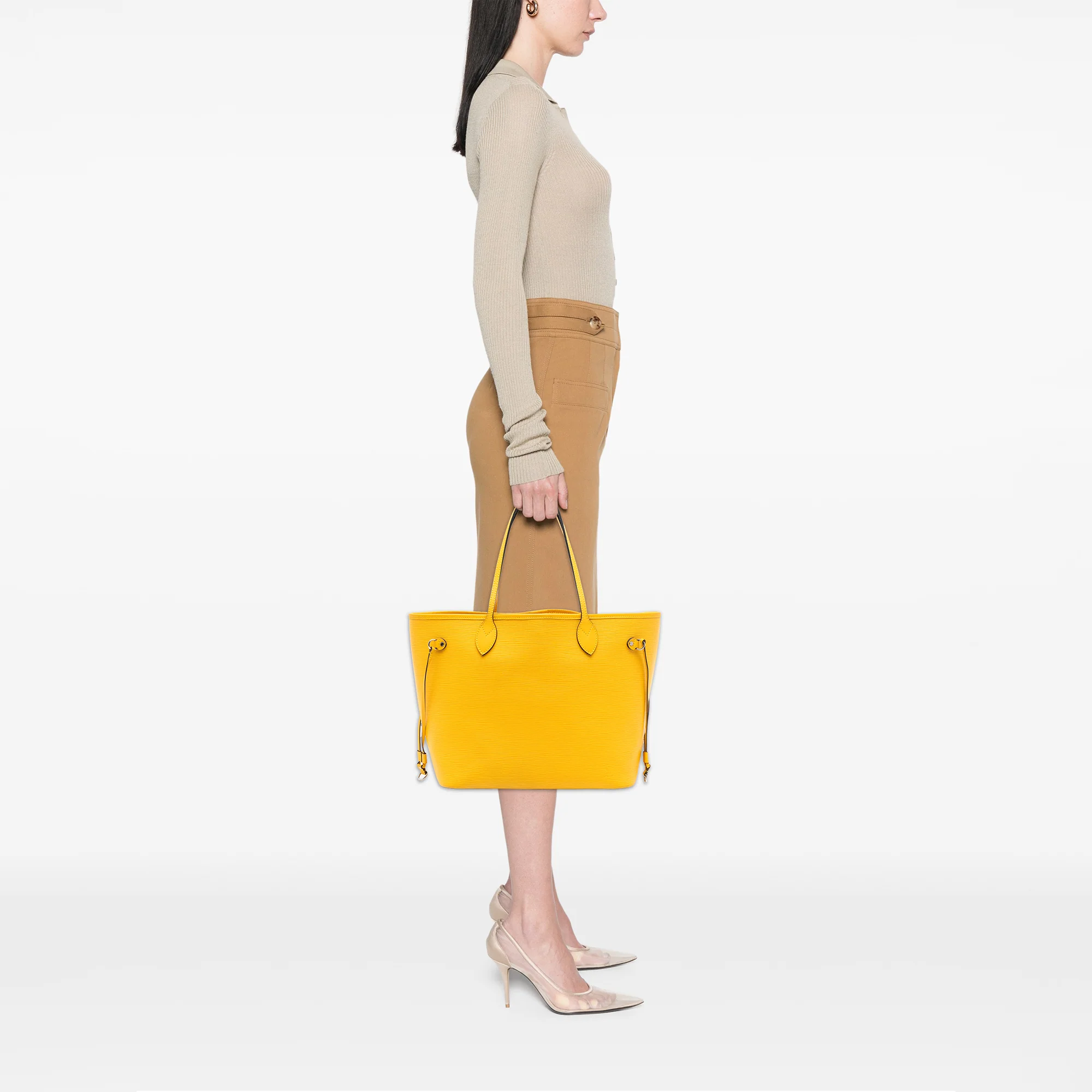 Neverfull Tote Epi Leather MM - Image 7