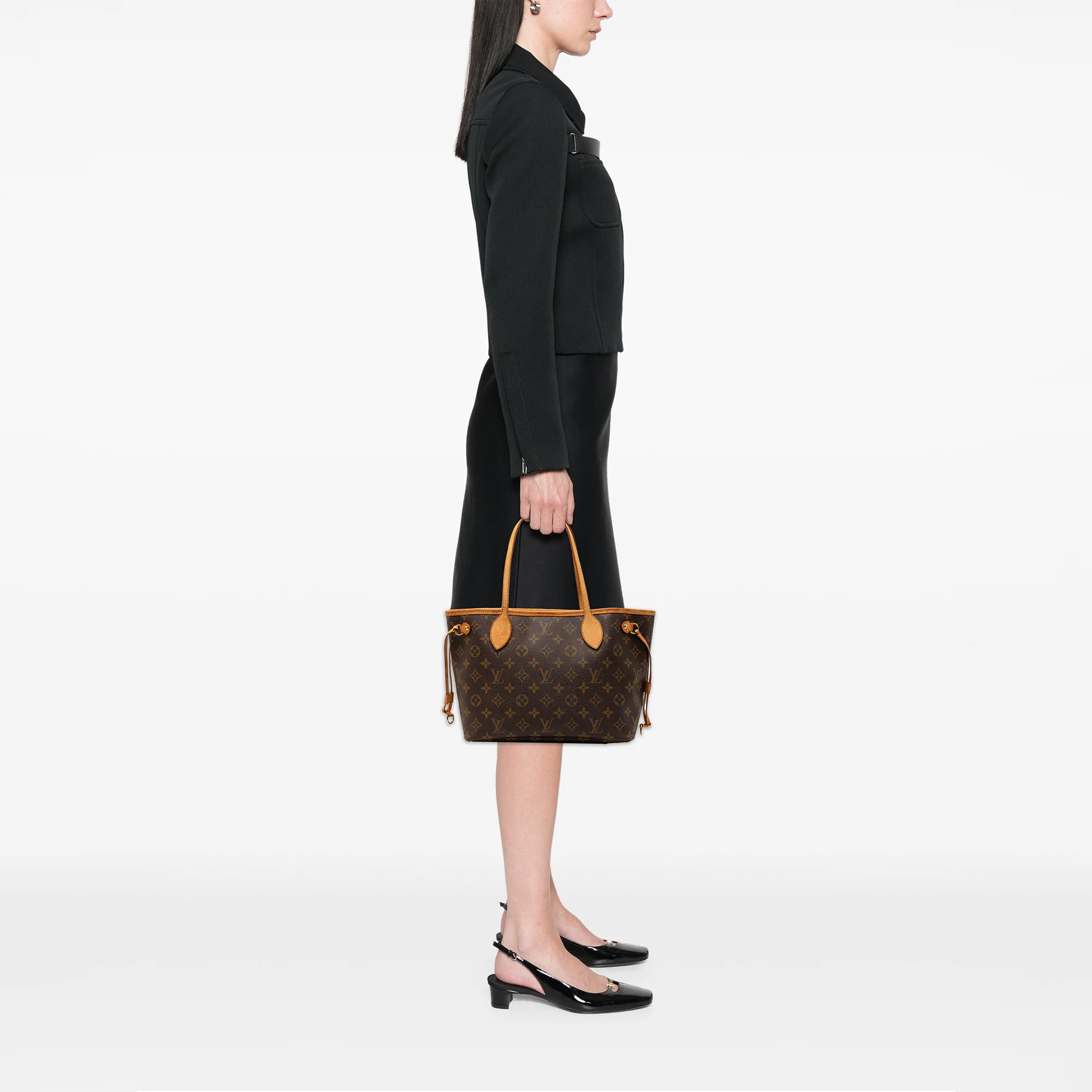 Neverfull Tote Monogram Canvas PM - Image 9