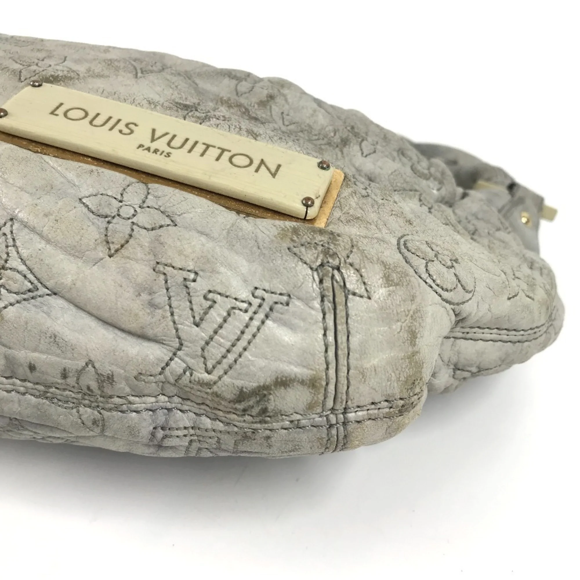 Olympe Nimbus Handbag Limited Edition Monogram Lambskin PM - Image 6