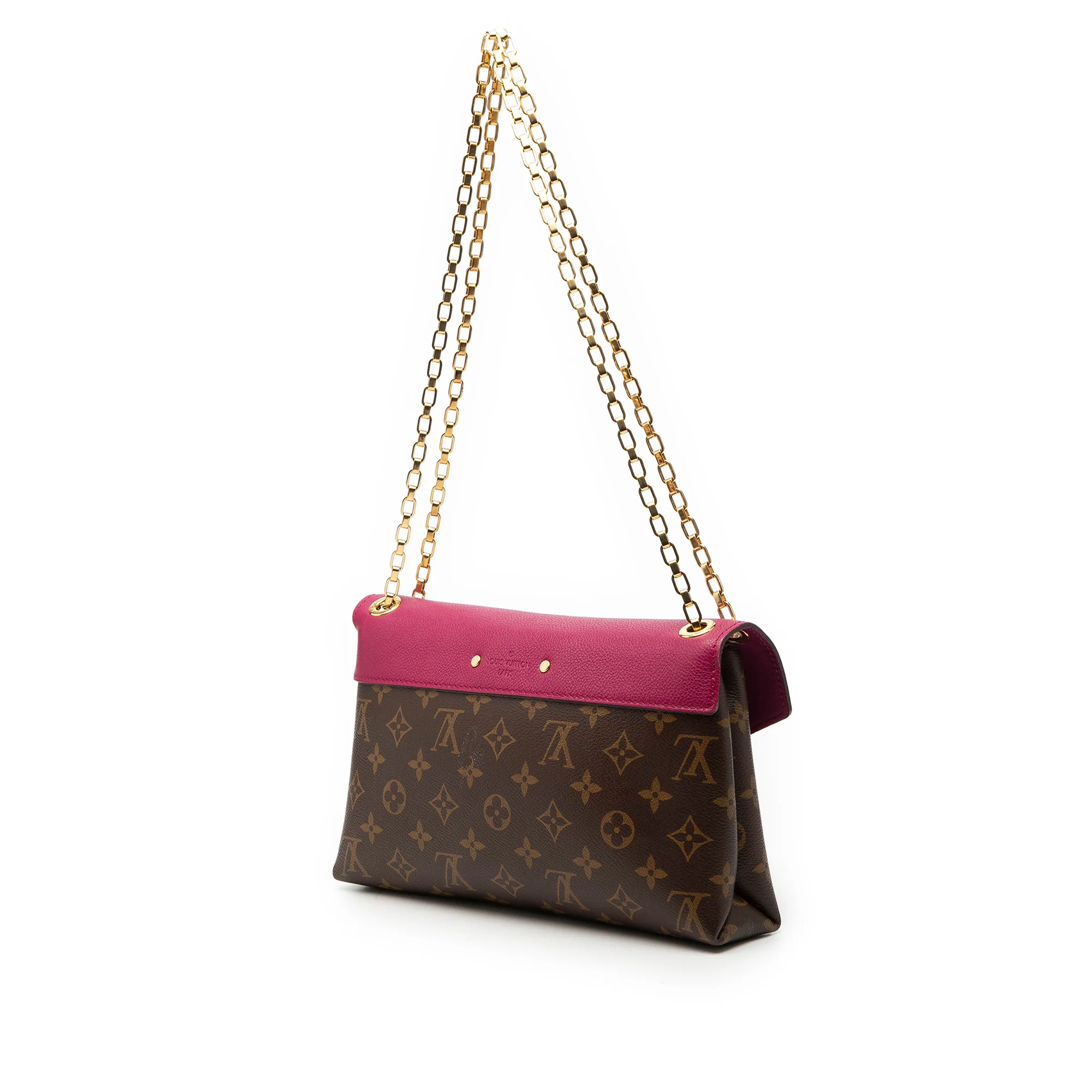 Pallas Chain Shoulder Bag Monogram Canvas and Calfskin - Image 2