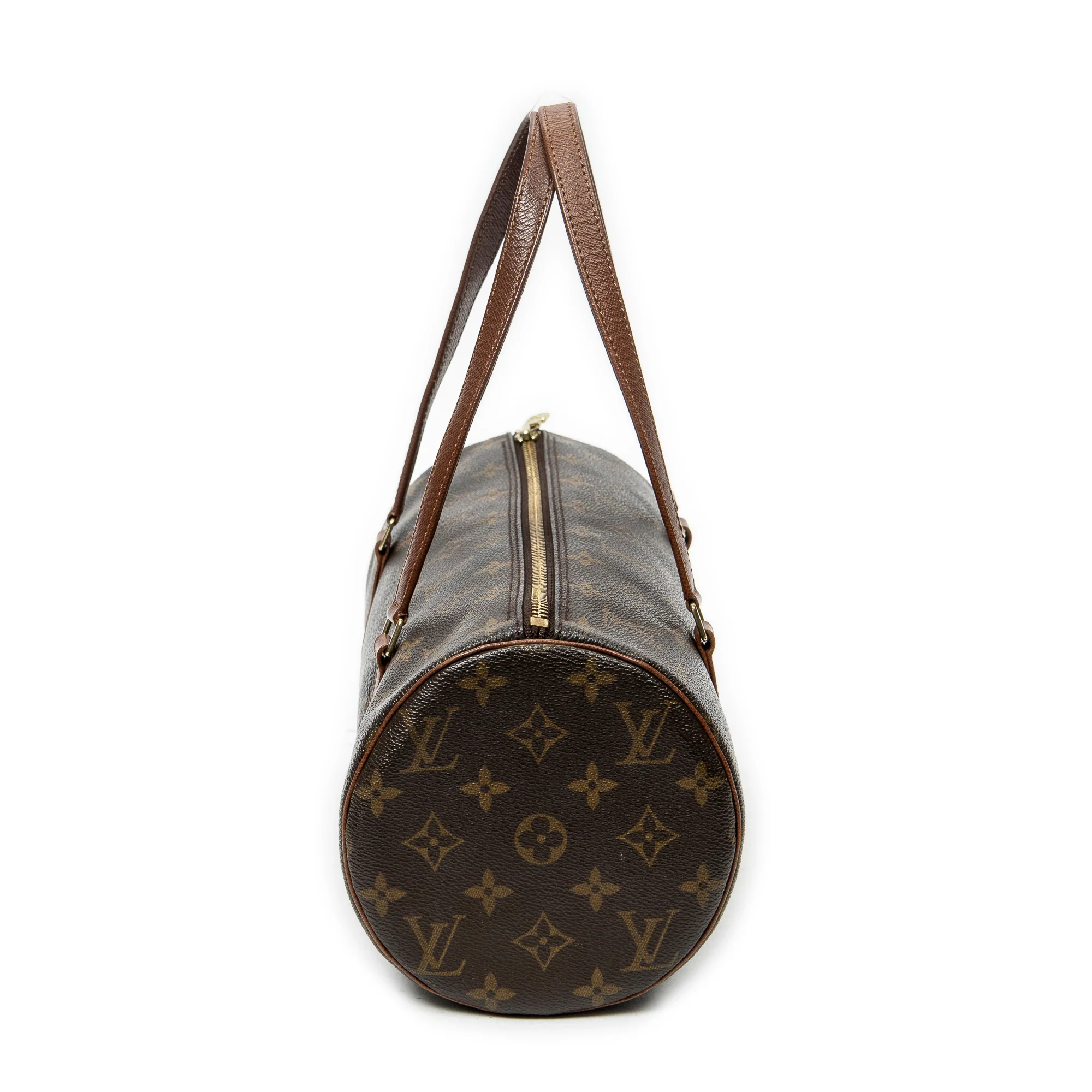 Papillon Handbag Monogram Canvas 30 - Image 3