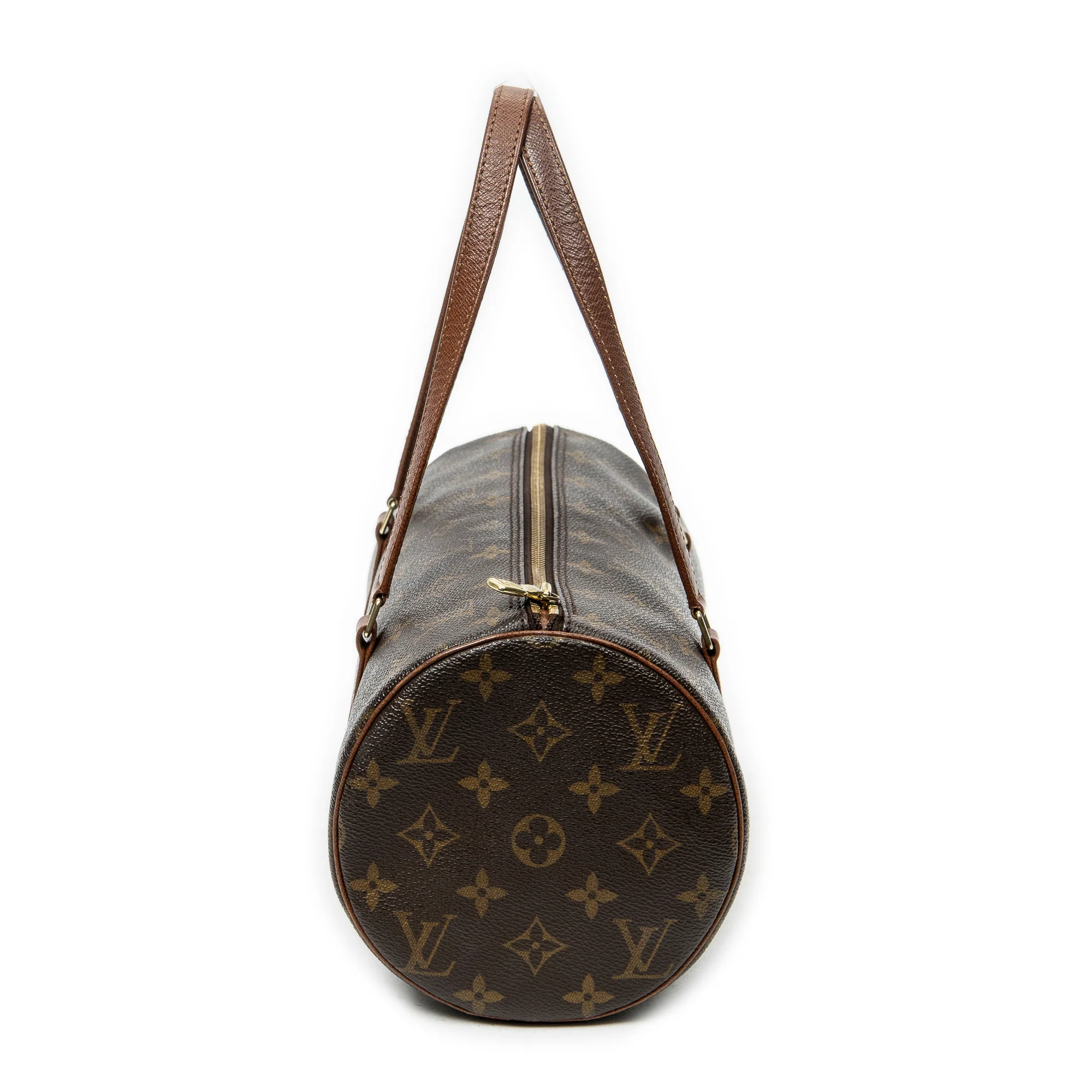 Papillon Handbag Monogram Canvas 30 - Image 4