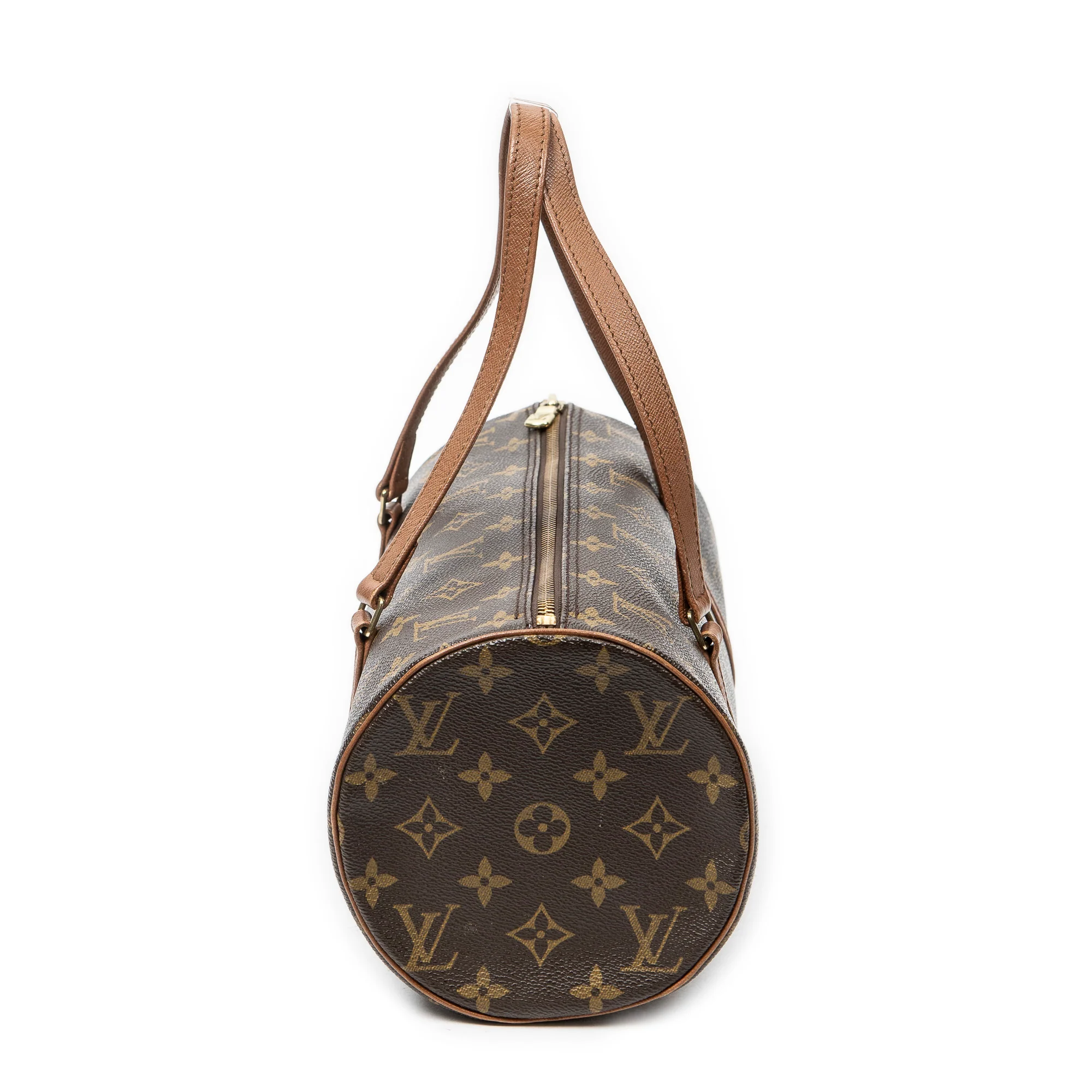 Papillon Handbag Monogram Canvas 30 - Image 3