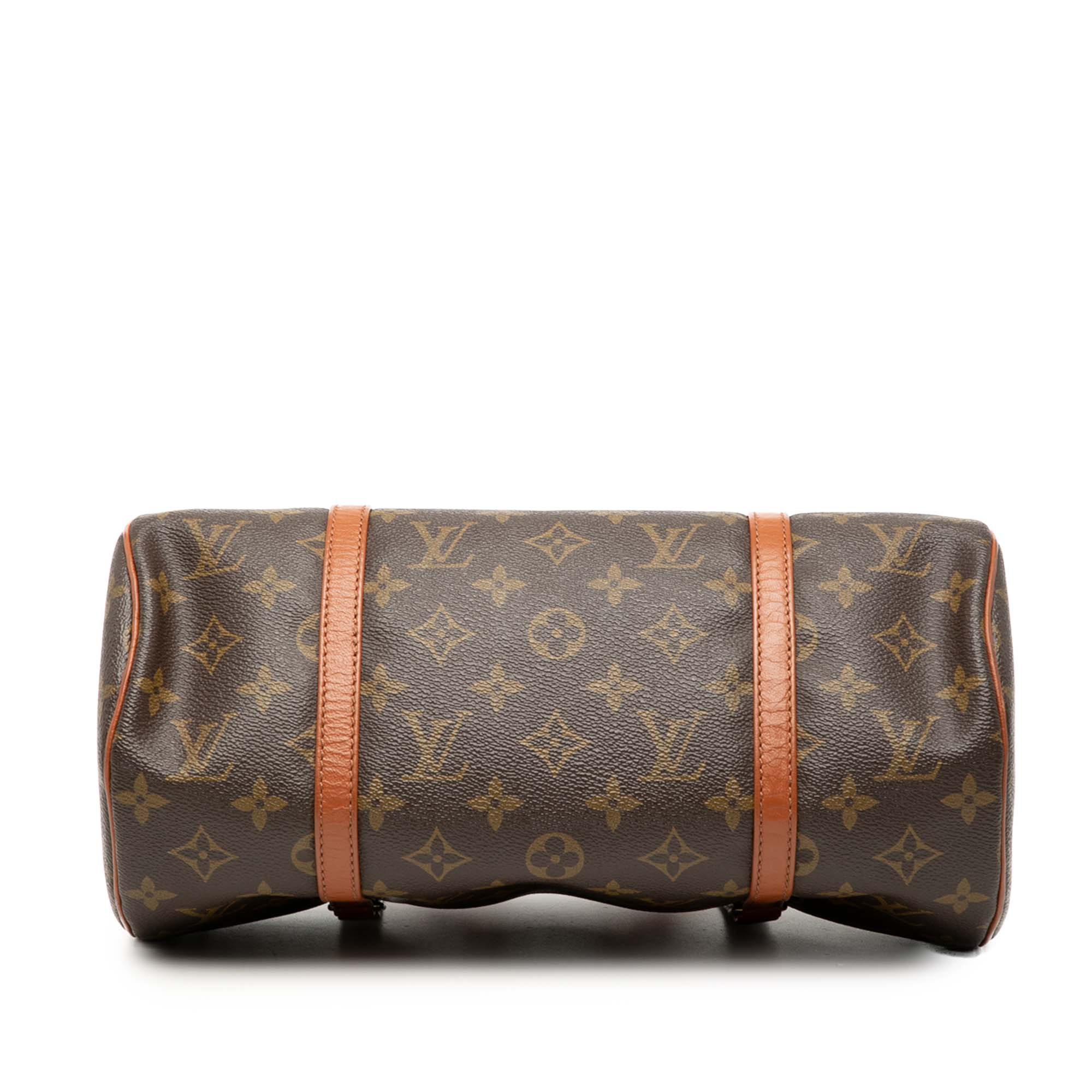 Papillon Handbag Monogram Canvas 30 - Image 3
