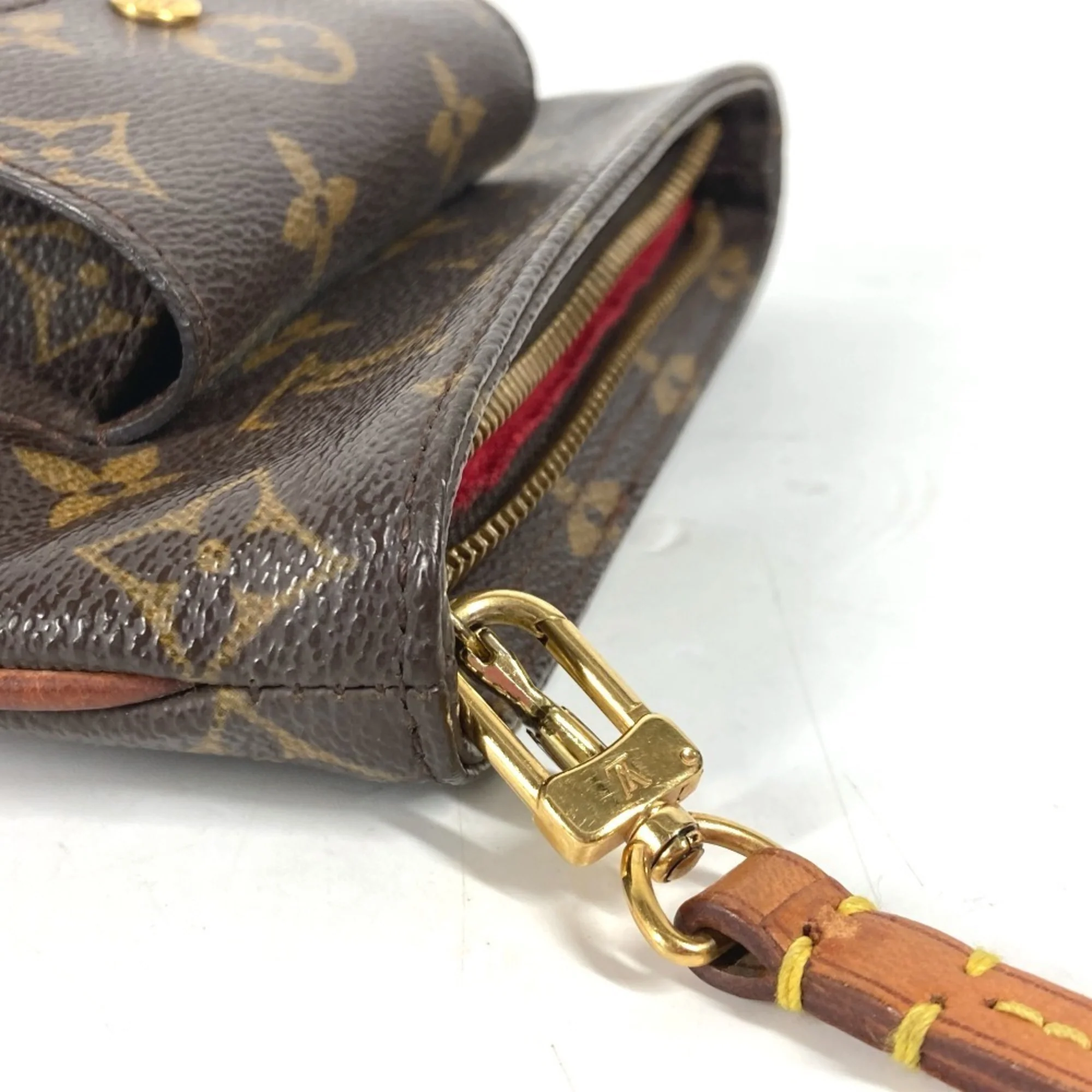 Partition Wristlet Clutch Monogram Canvas - Image 7