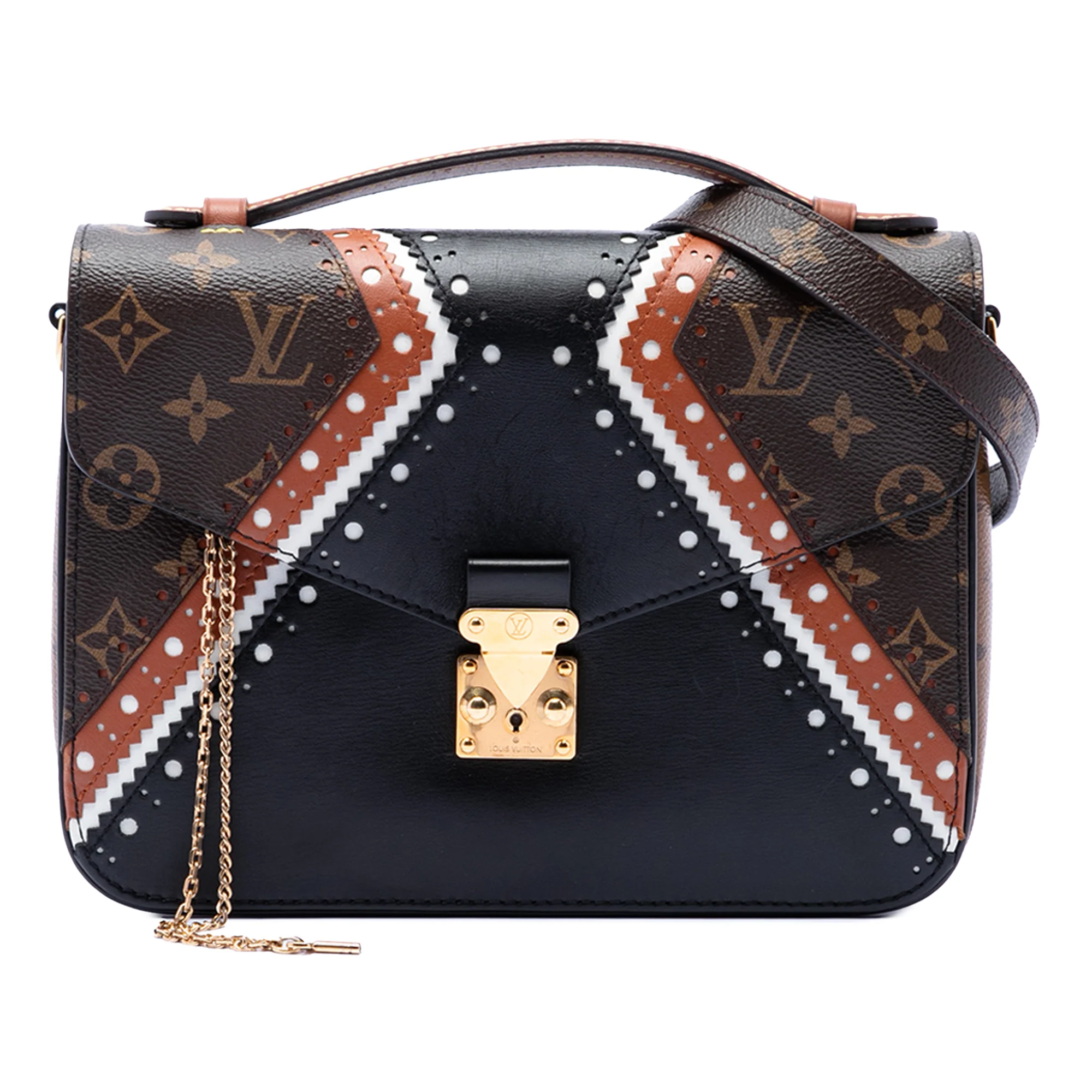 Pochette Metis Limited Edition Brogue Reverse Monogram Canvas and Leather