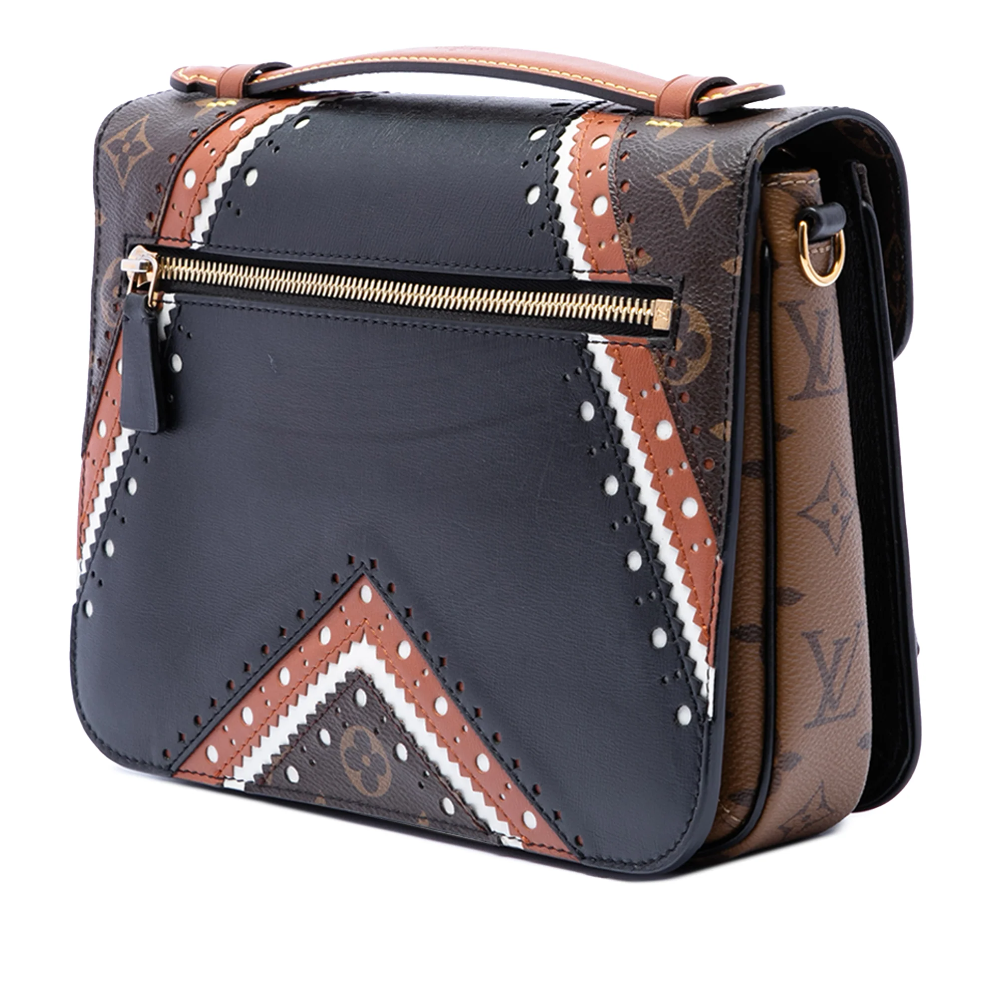 Pochette Metis Limited Edition Brogue Reverse Monogram Canvas and Leather - Image 2