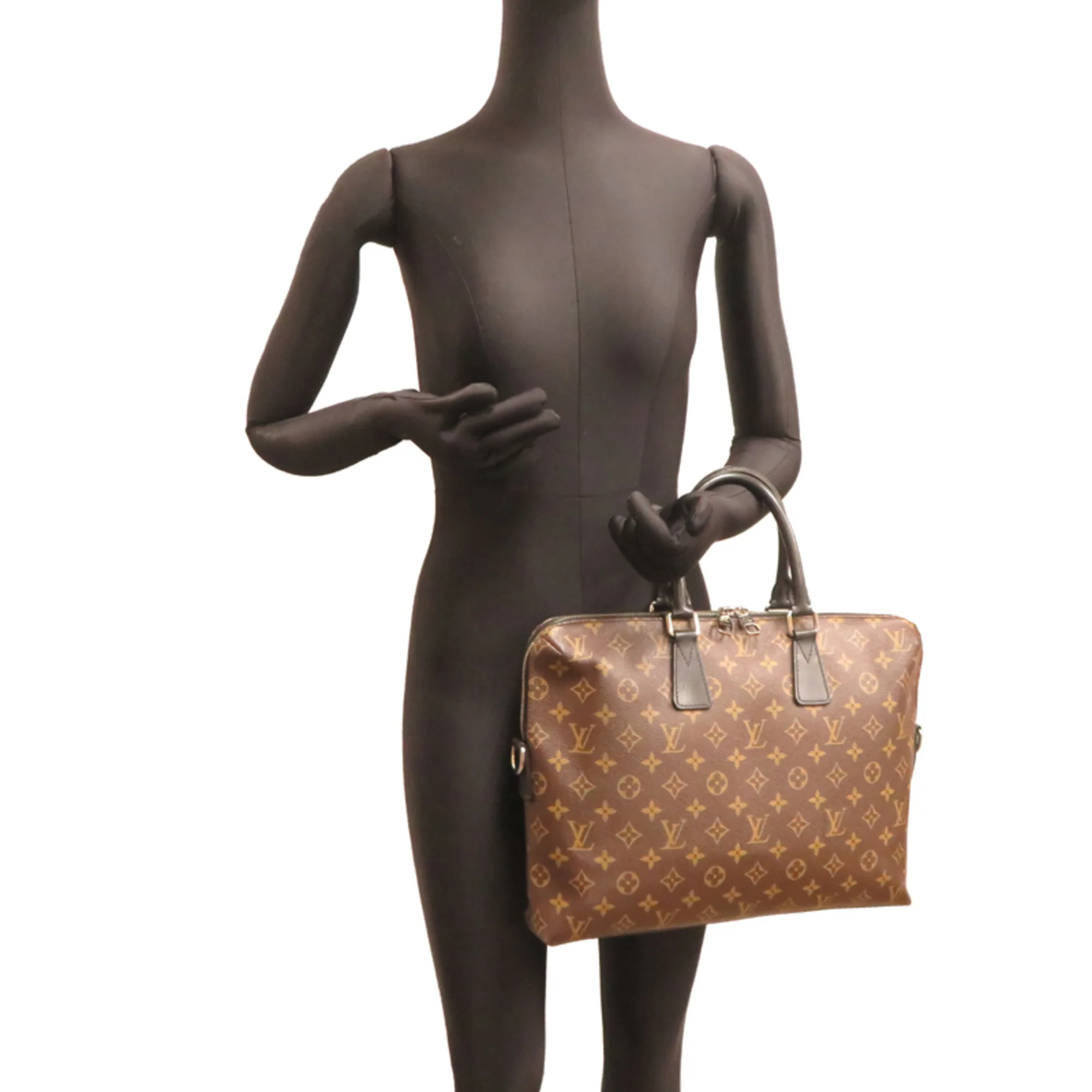 Porte-Documents Jour Bag Macassar Monogram Canvas - Image 8