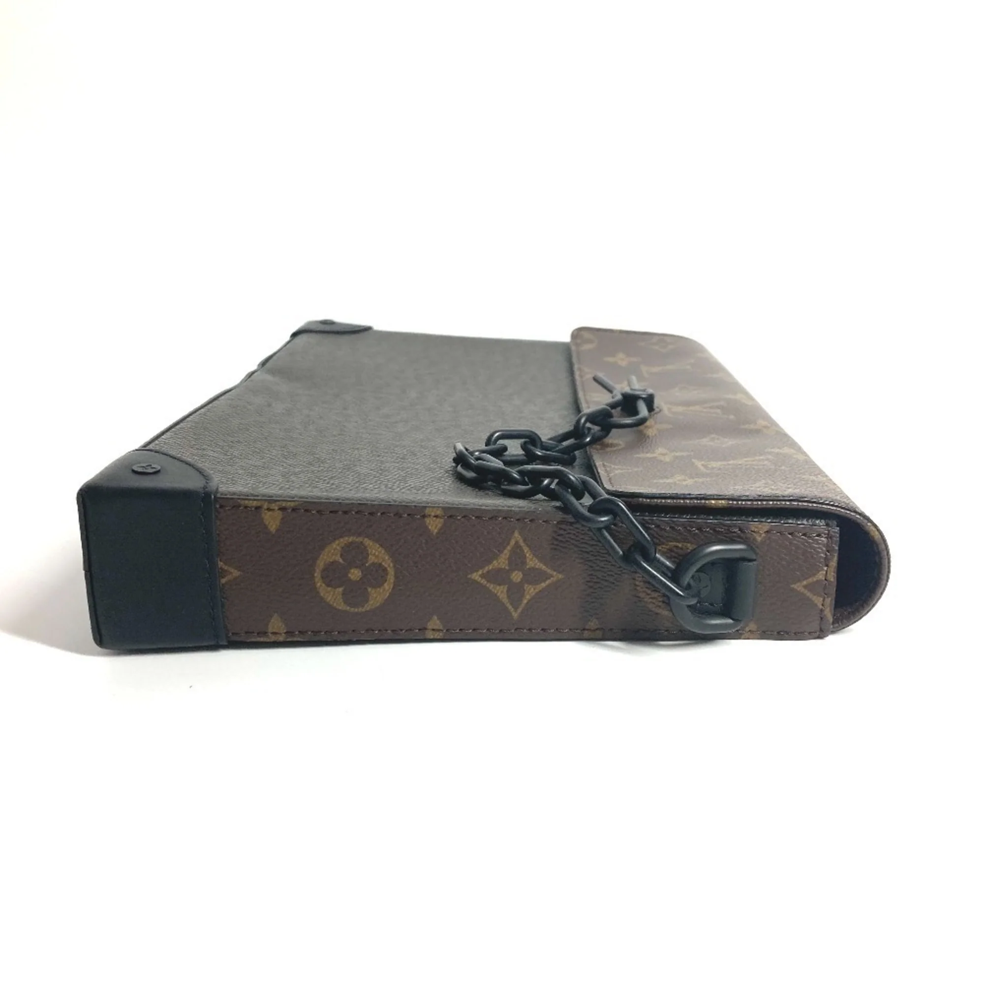 Robusto Briefcase Monogram Canvas and Taiga Leather - Image 3