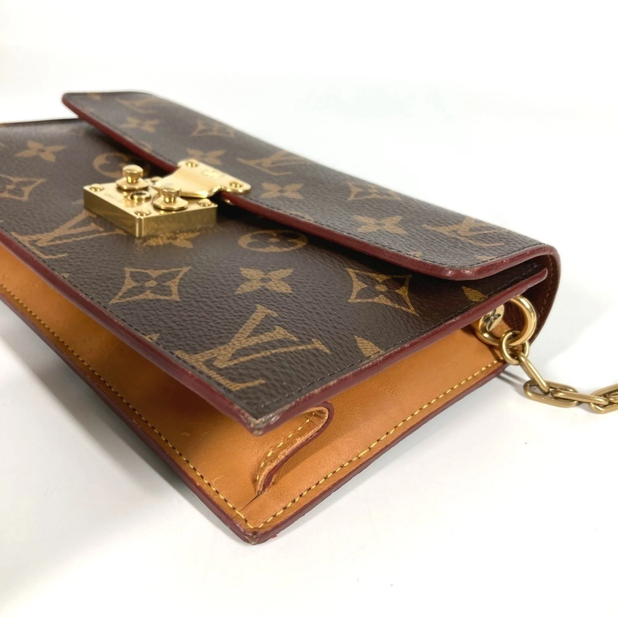S Lock Belt Pouch Monogram Canvas - Image 5