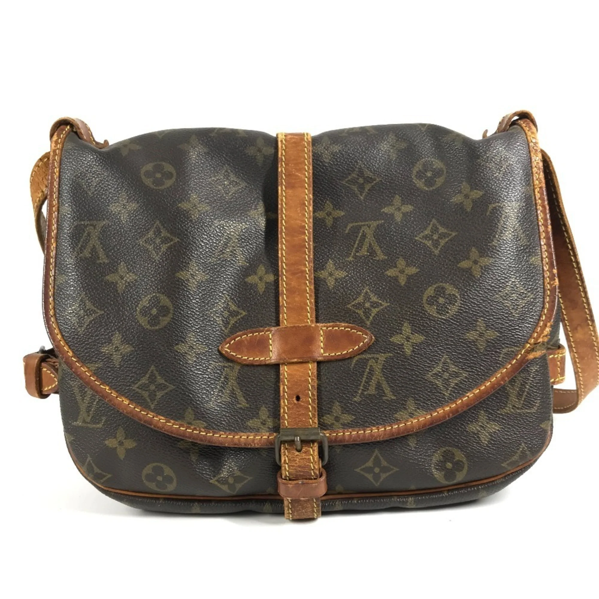 Saumur Handbag Monogram Canvas 30 - Image 2