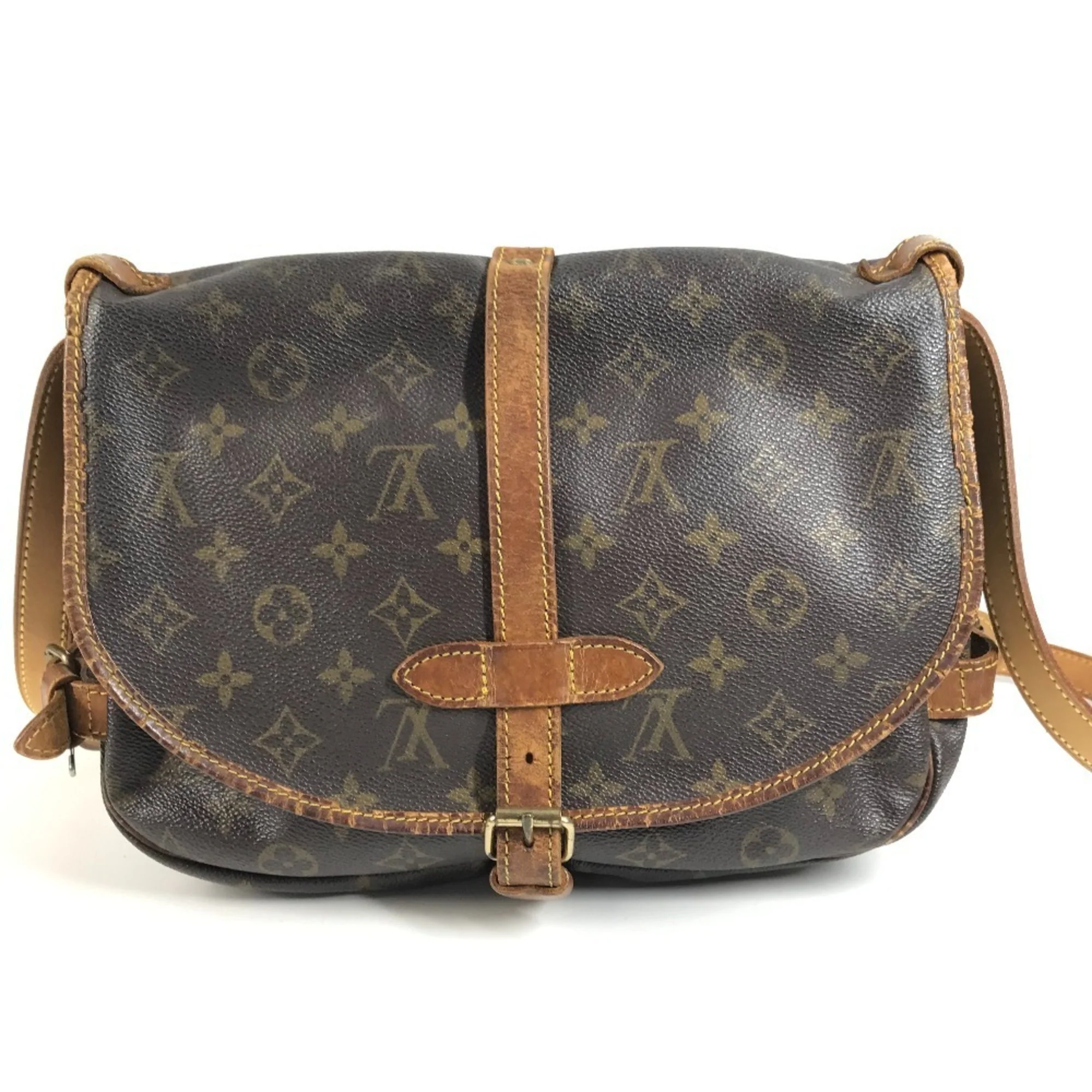 Saumur Handbag Monogram Canvas 30 - Image 2